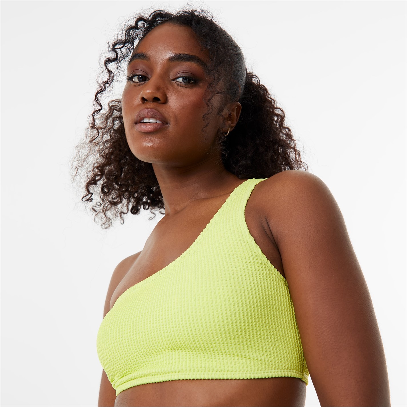 Jack Wills Asymmetric Crinkle Bikini Top - 3