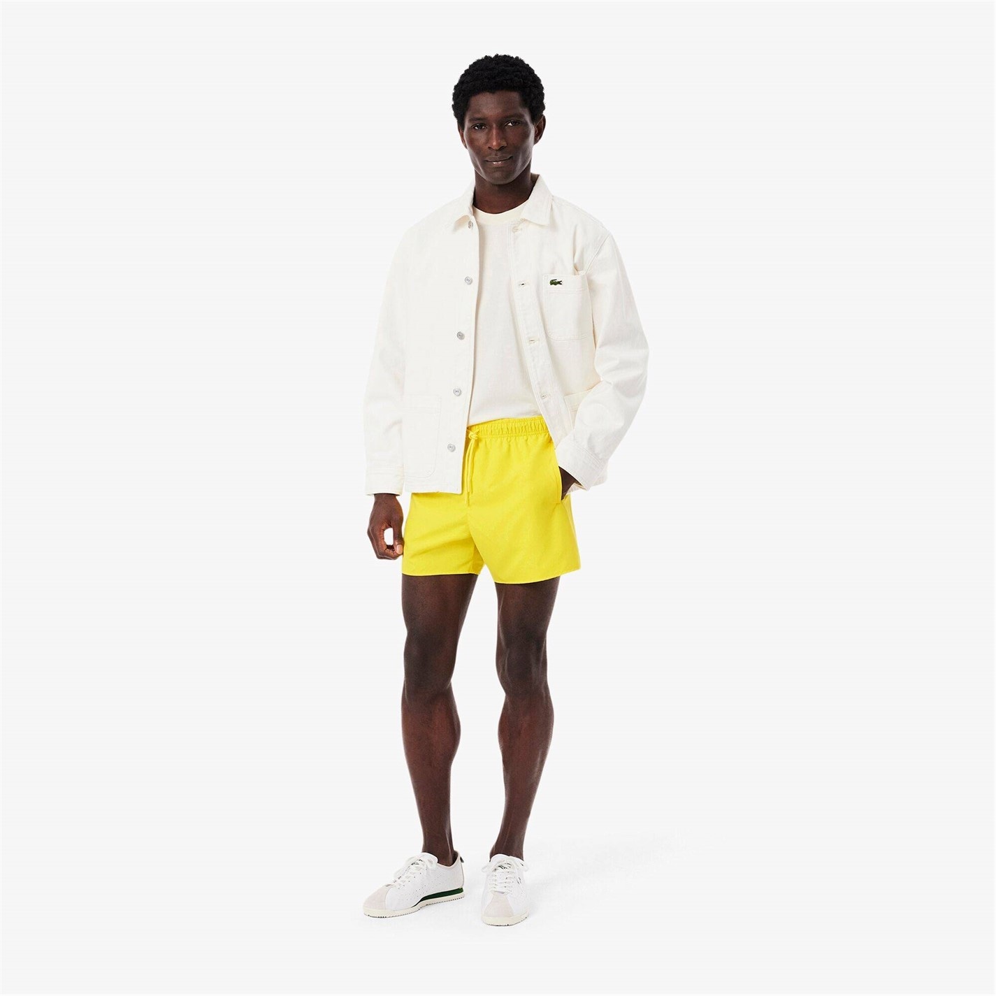 Plavky Lacoste Yellow EI9 4235779