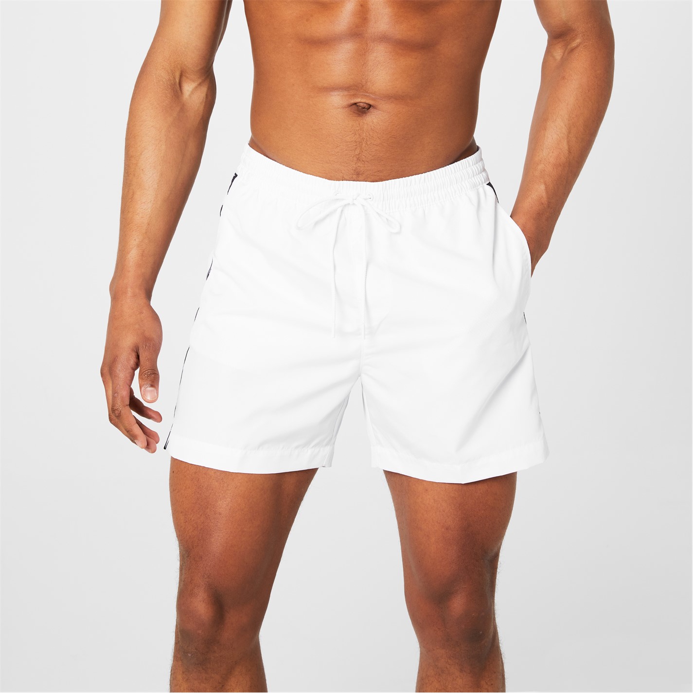 Calvin Klein Medium Tape Swim Shorts Mens - 2