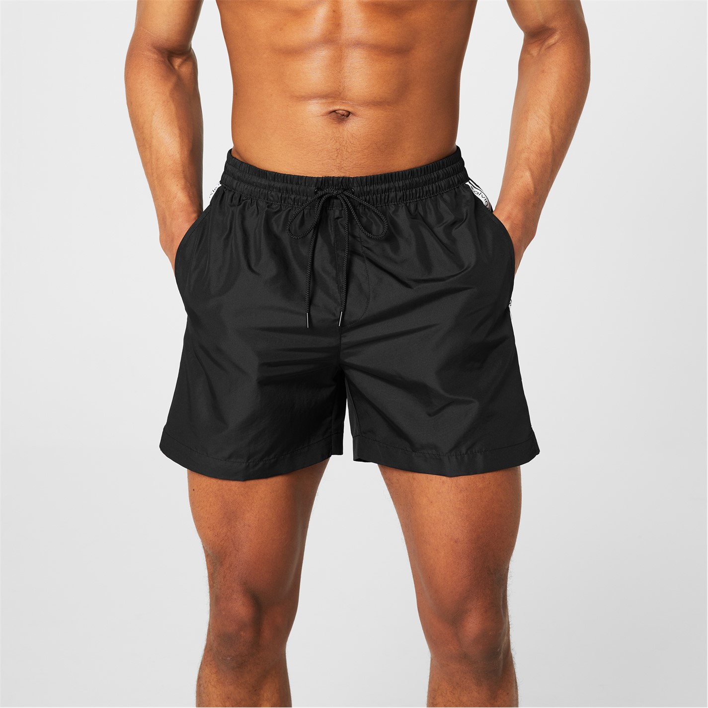 Calvin Klein Medium Tape Swim Shorts Mens - 2