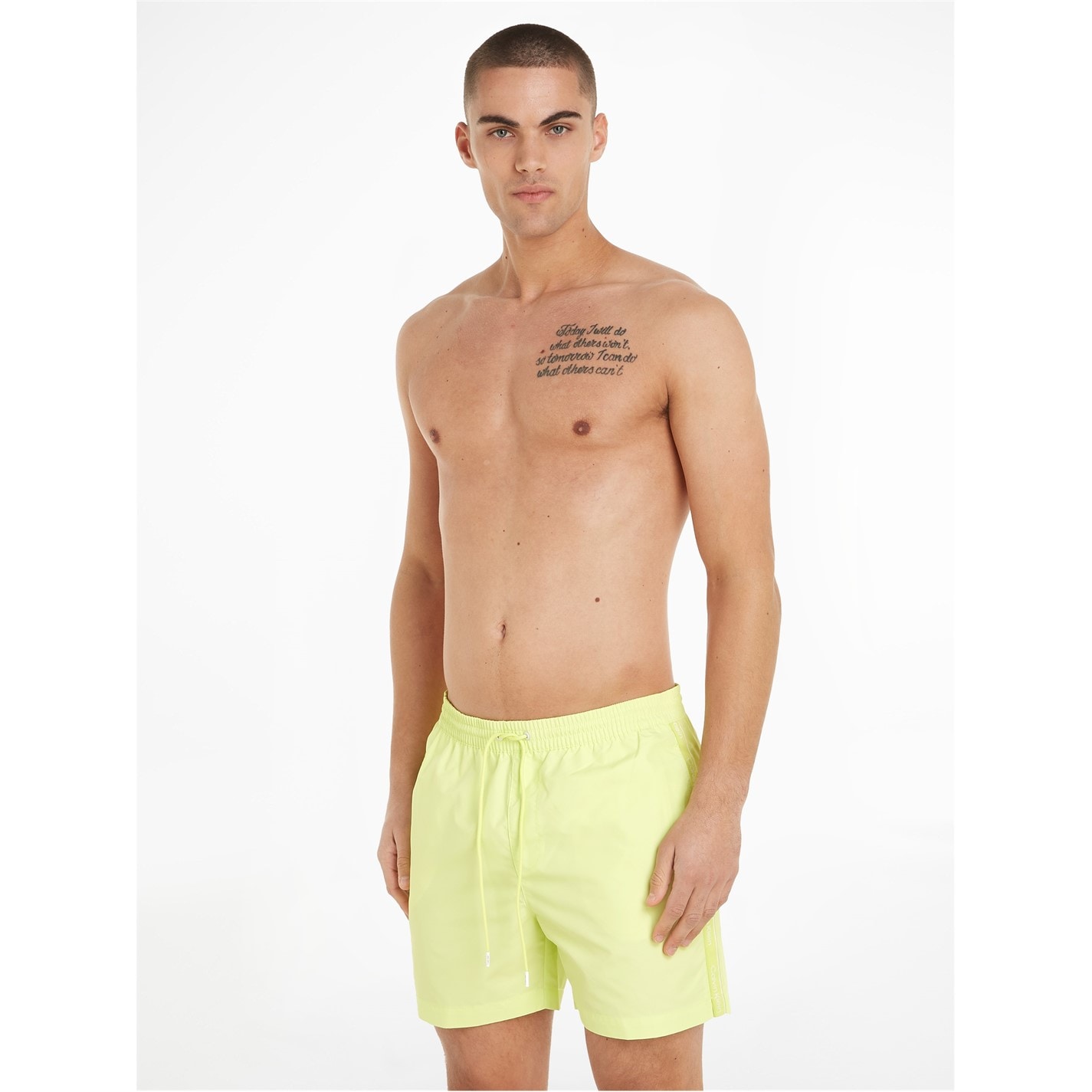 Calvin Klein Medium Tape Swim Shorts Mens - 2
