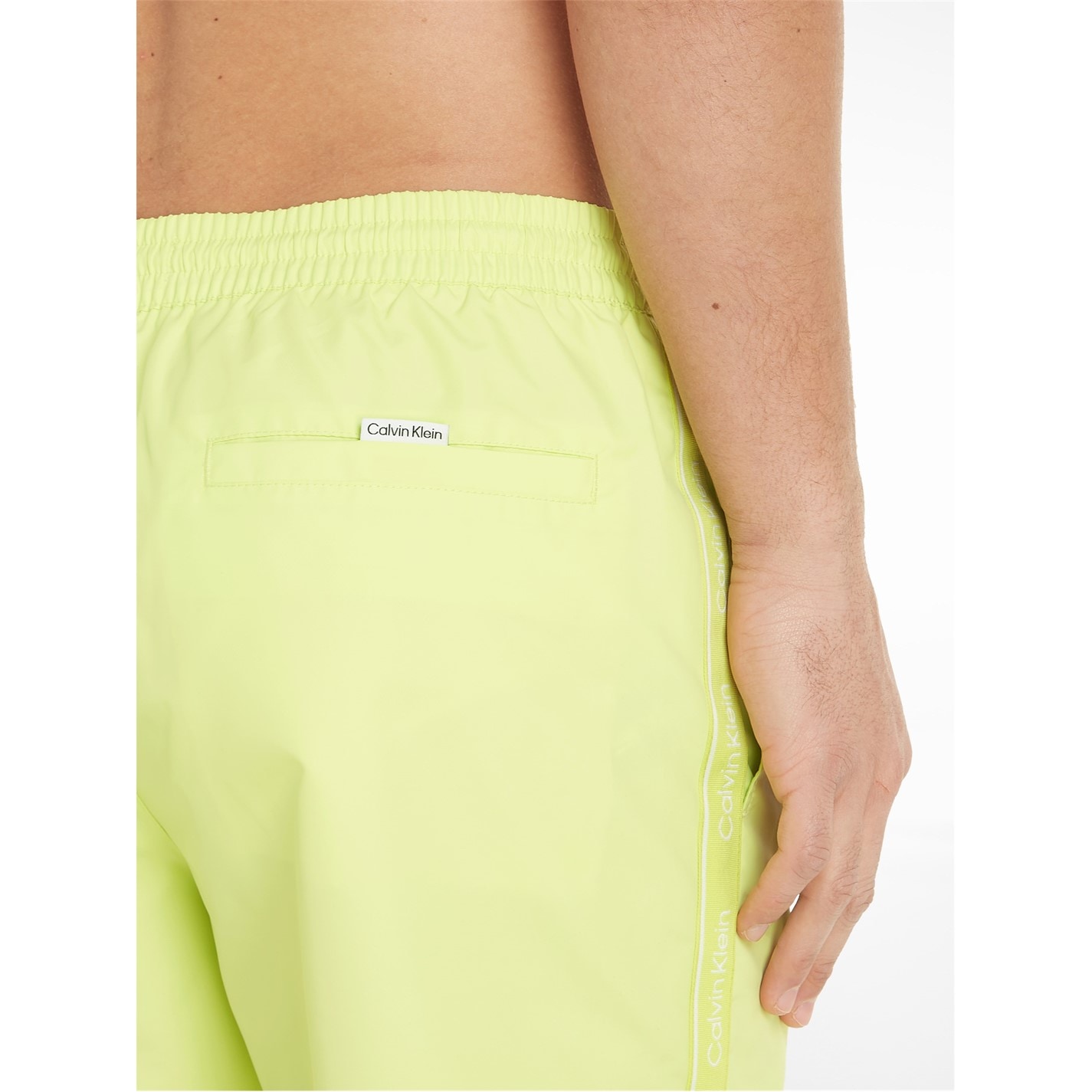 Calvin Klein Medium Tape Swim Shorts Mens - 4