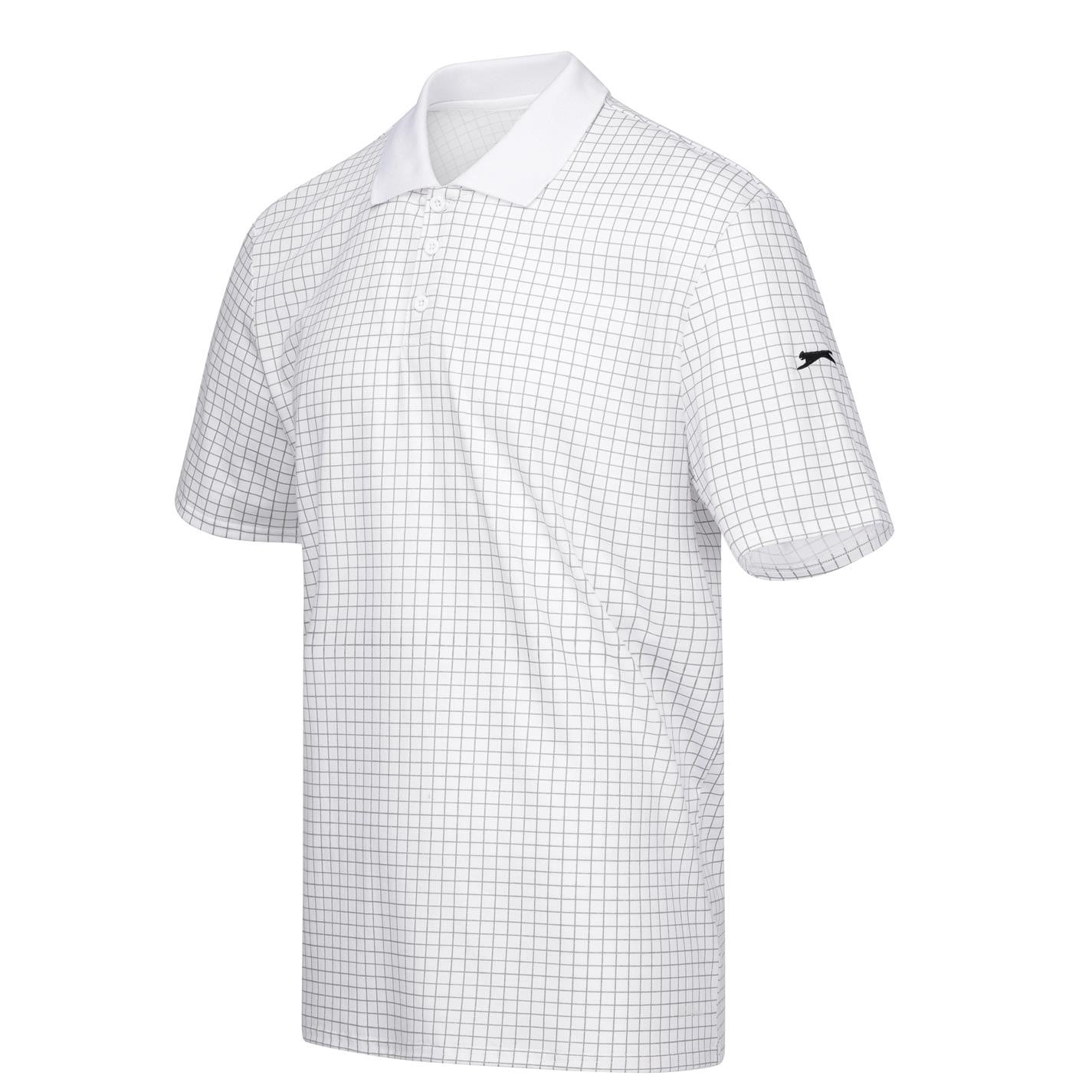 Slazenger Check Golf Polo Mens - 6