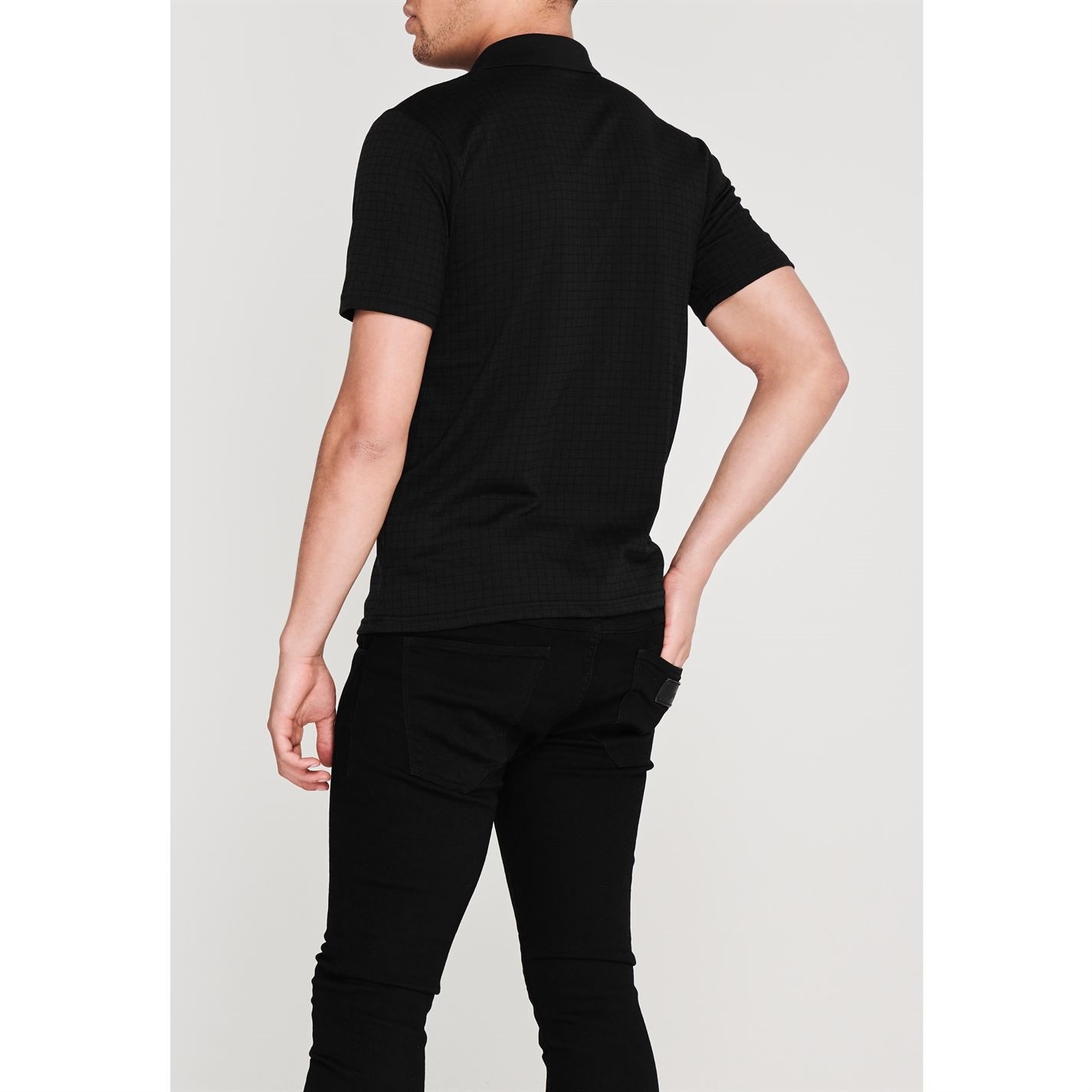 Slazenger Check Golf Polo Mens - 3