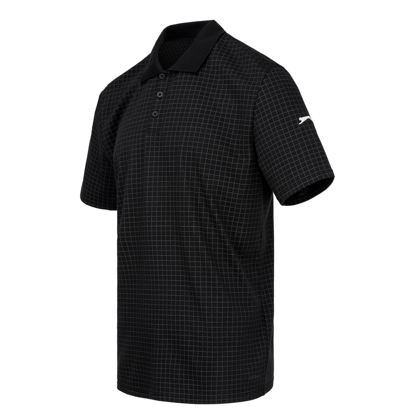 Slazenger Check Golf Polo Mens - 6
