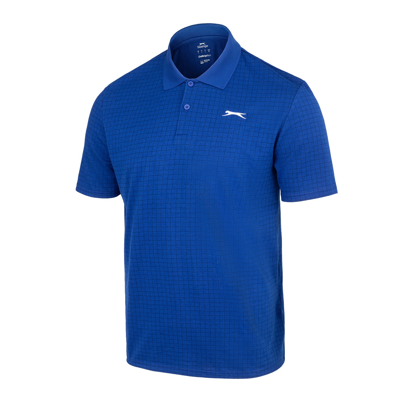 Slazenger Check Golf Polo Mens - 3