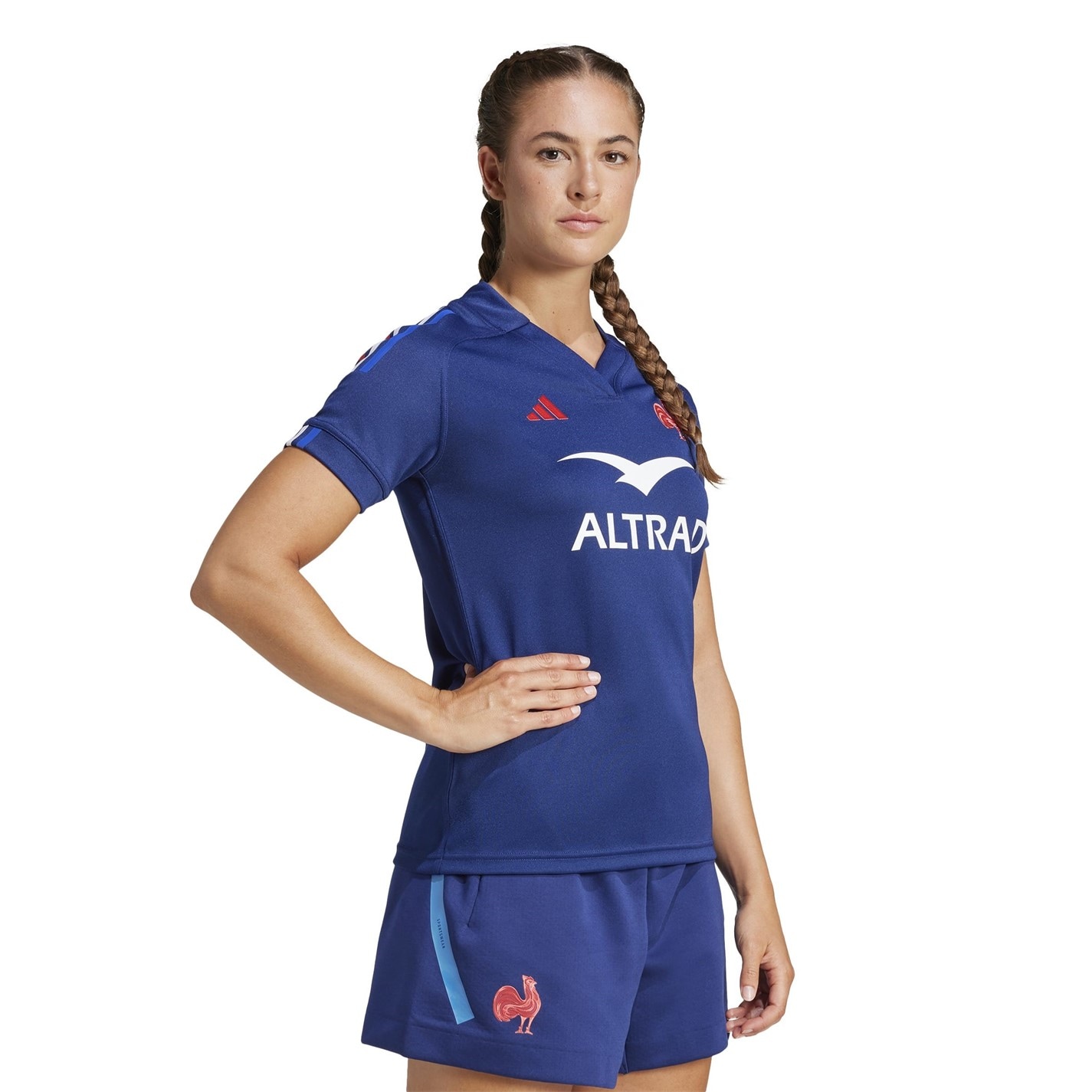 adidas France Rugby Home Shirt 2024 2025 Womens - 5