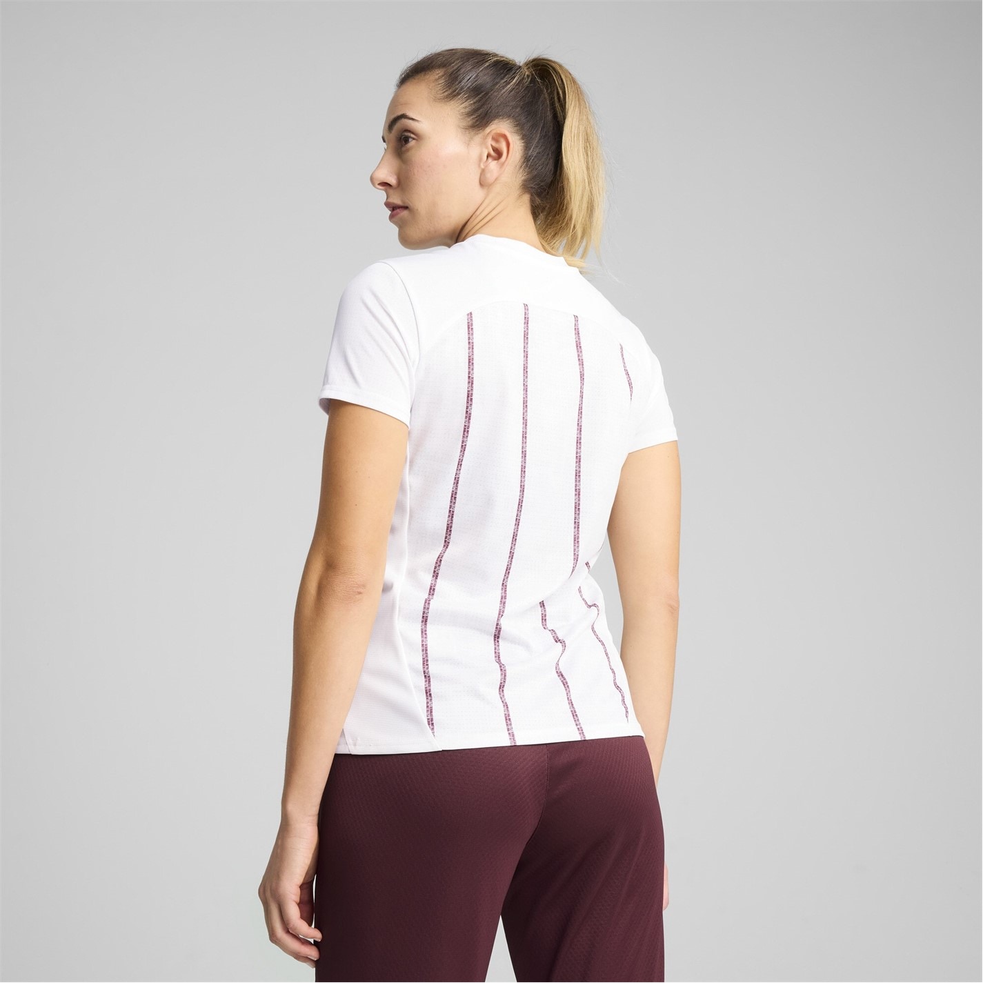 Puma Mcfc Prematch Ss Jersey W T-Shirt Womens - 3