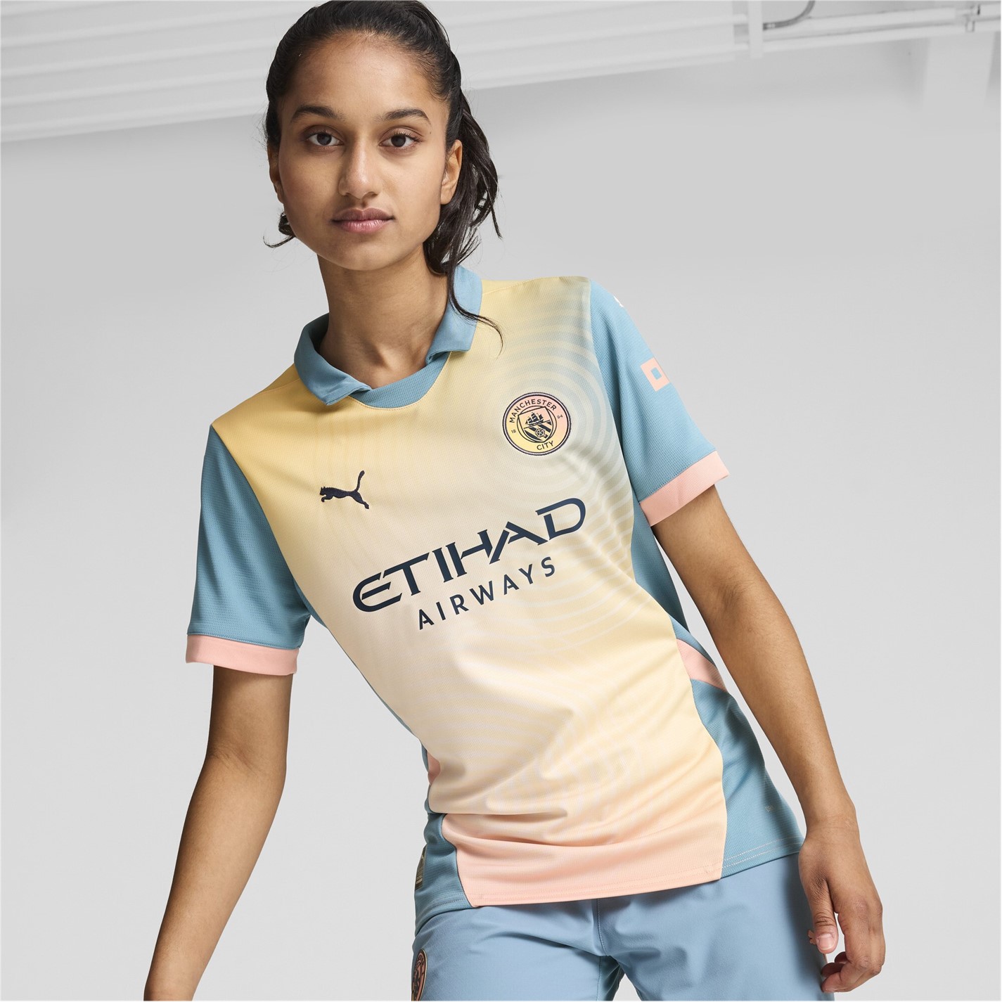 Puma Manchester City FC Fourth Shirt 2024 2025 Womens - 2