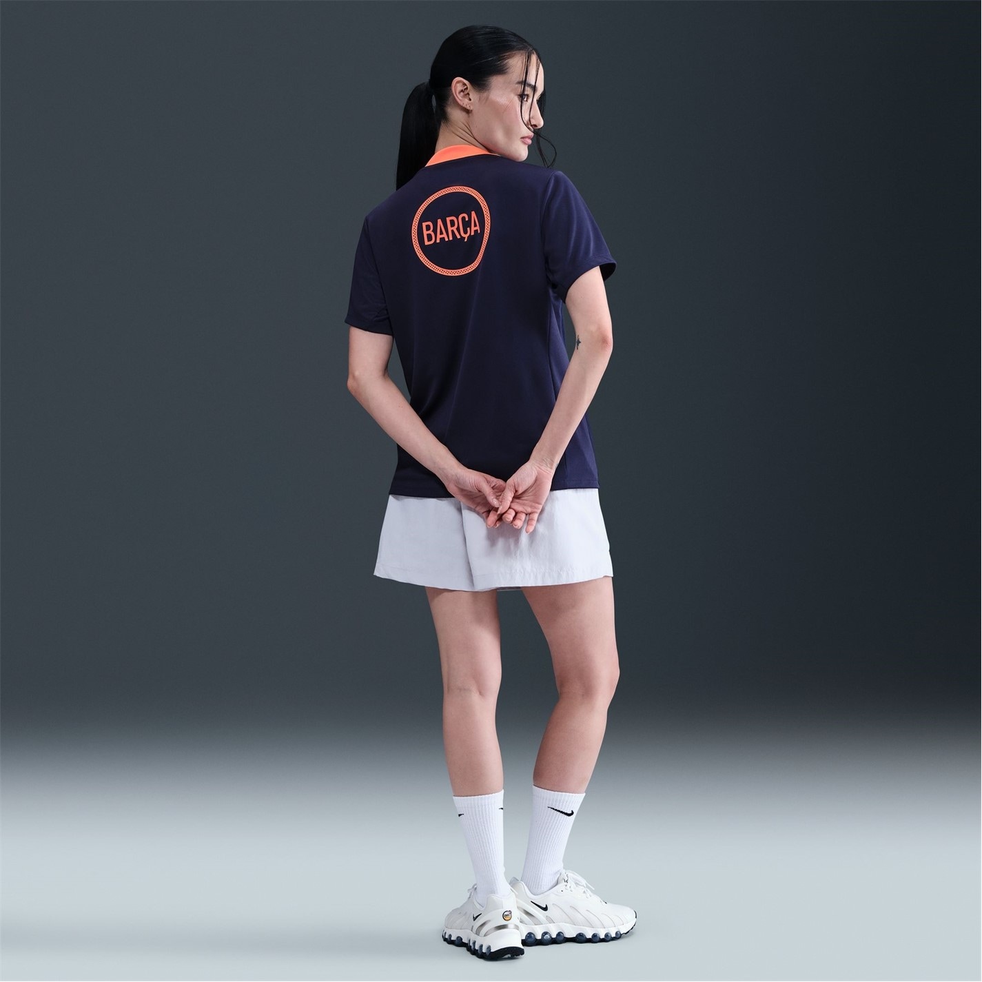 Nike Barcelona Third Pre Match 2025 2026 Shirt Womens - 4