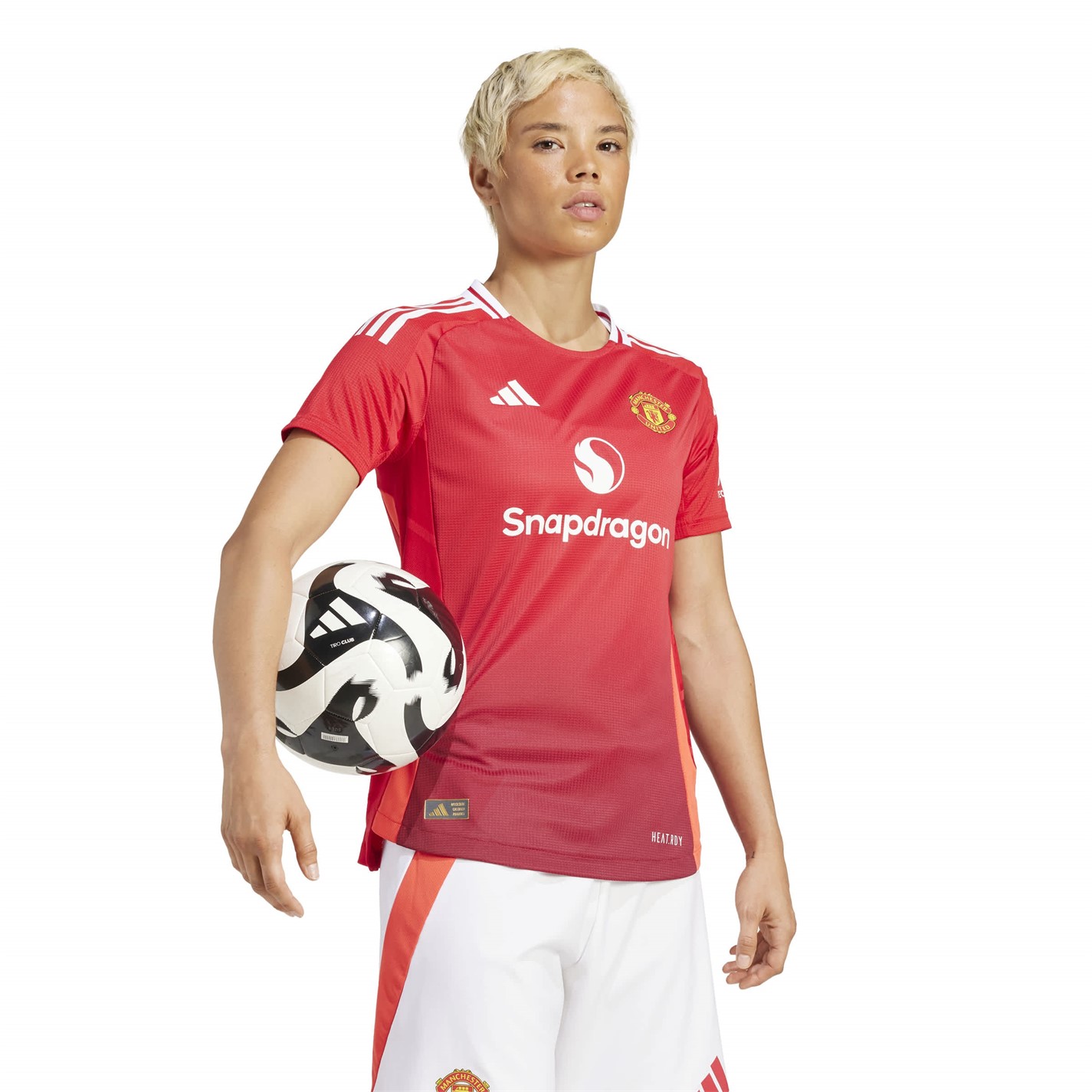 adidas Mufc H Jsy Auw T-Shirt Womens - 7