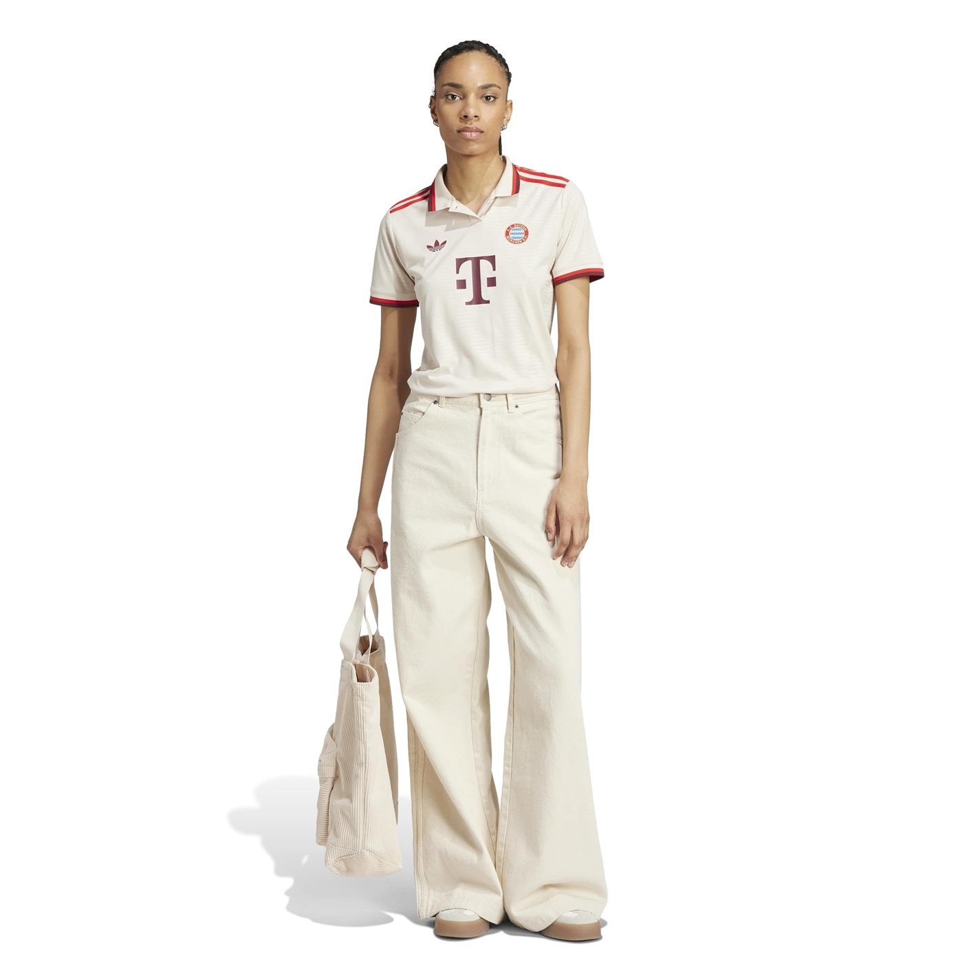 adidas Fcb 3 Jsy W T-Shirt Womens - 7