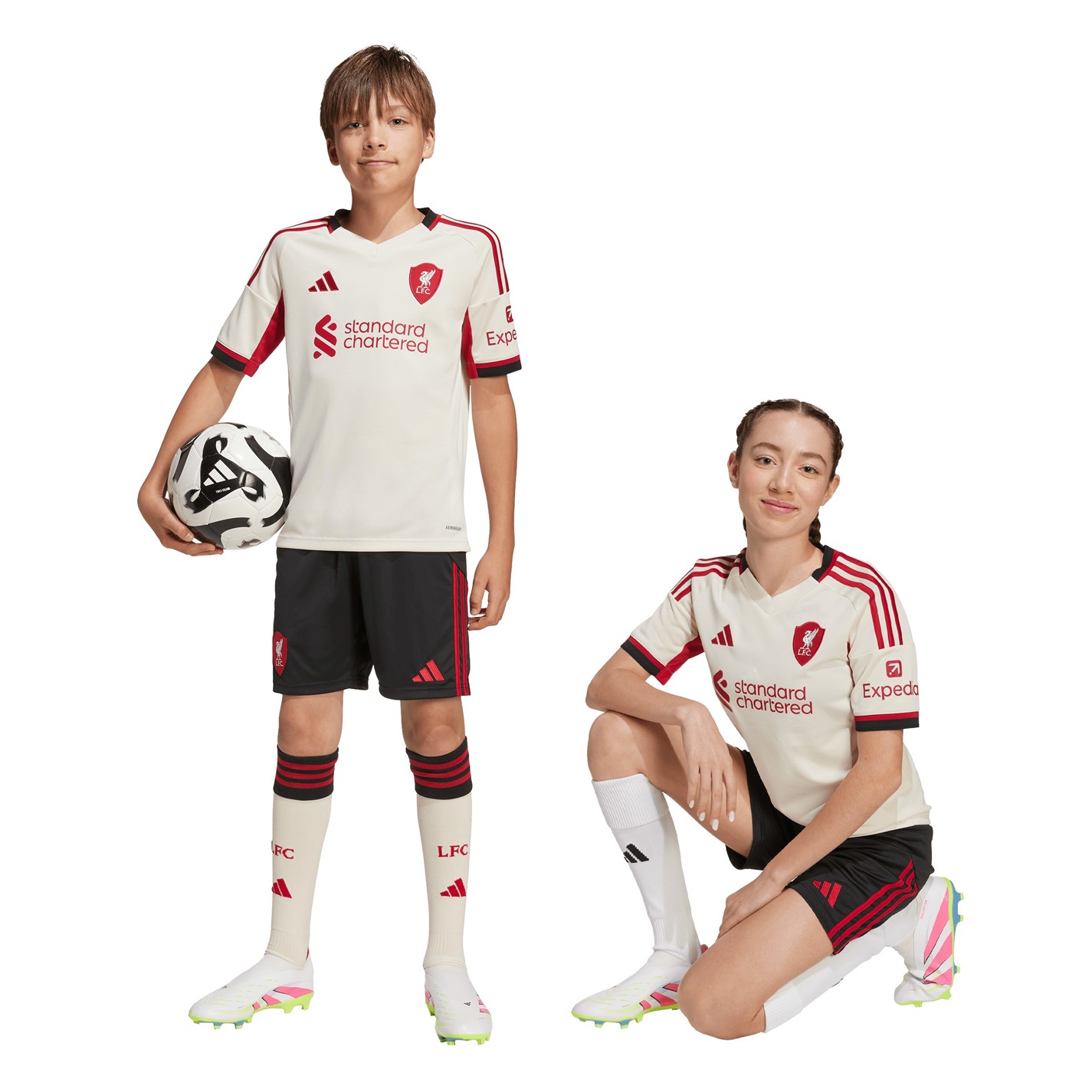 adidas Liverpool Away Shorts 2025 2026 Juniors - 2