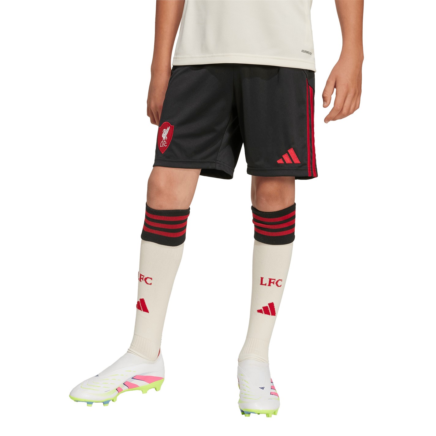 adidas Liverpool Away Shorts 2025 2026 Juniors - 4