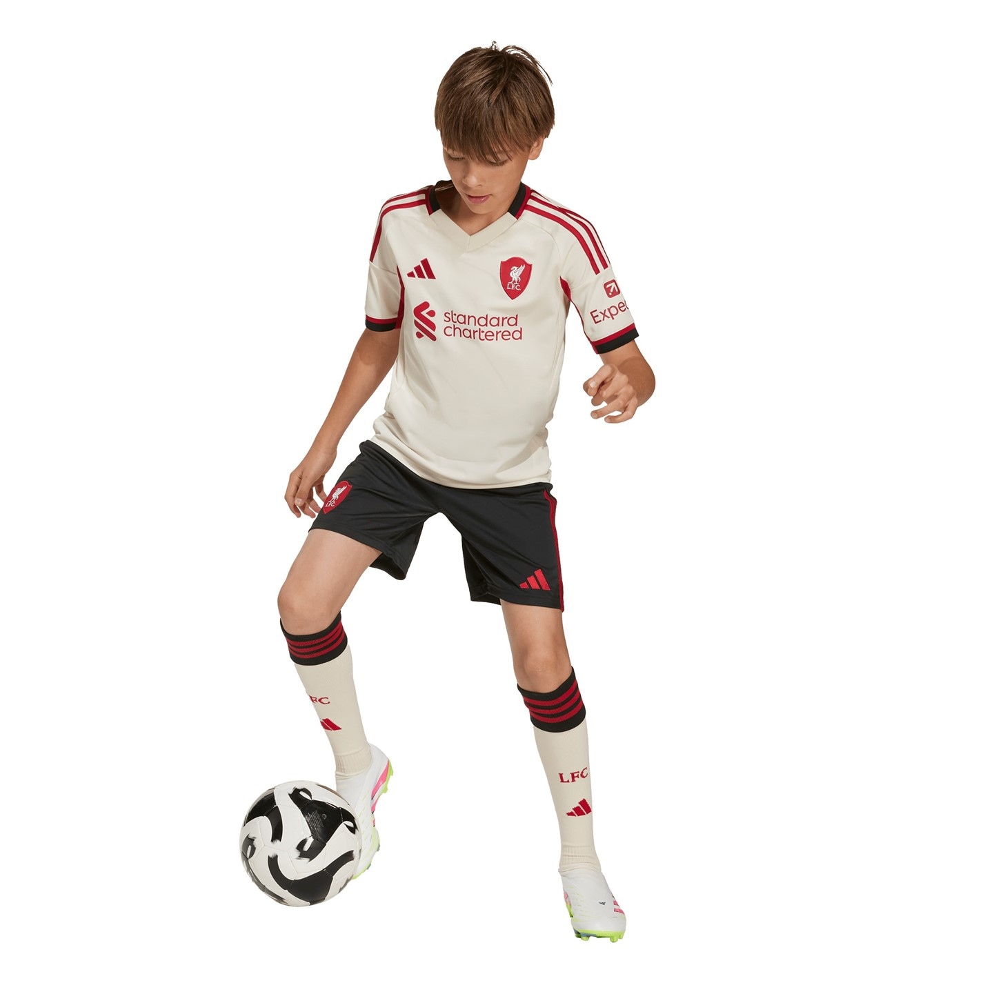 adidas Liverpool Away Shorts 2025 2026 Juniors - 7