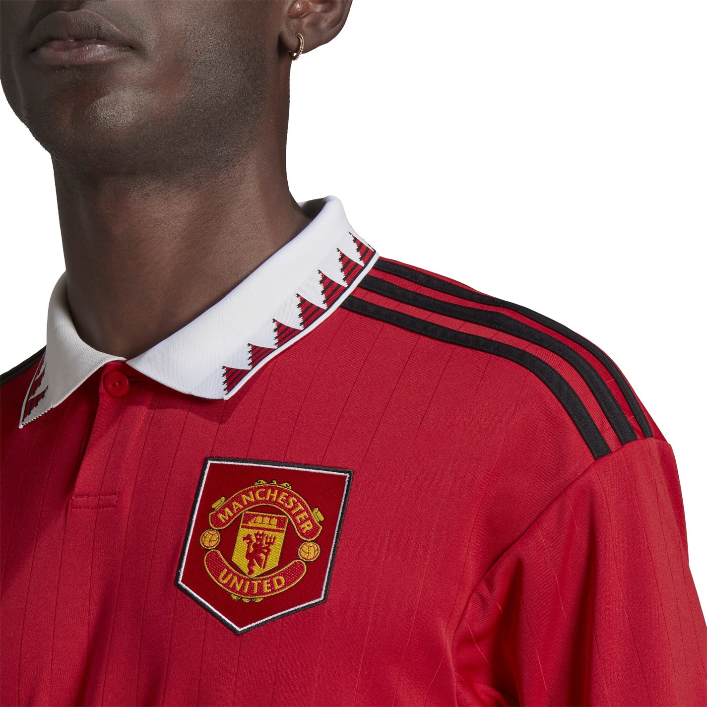 adidas Manchester United FC Home Shirt 2022/2023 Mens - 6
