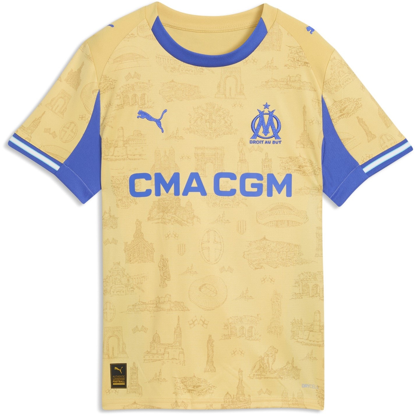 Olympique Marseille Puma Gold 3875789