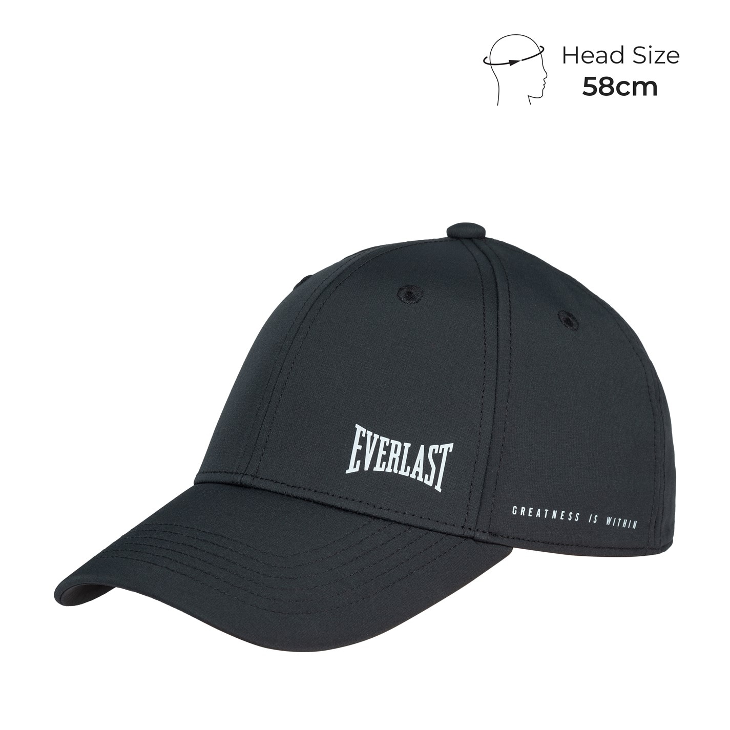 Čepice Everlast Triple Black 4970823