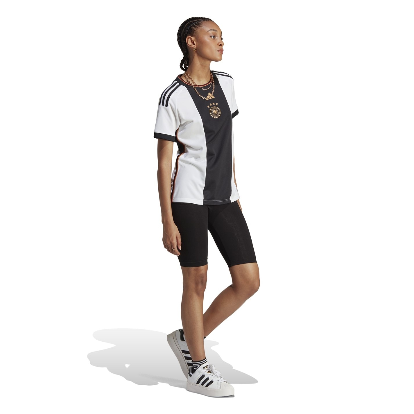 adidas Germany Home Shirt 2022 Womens - 5