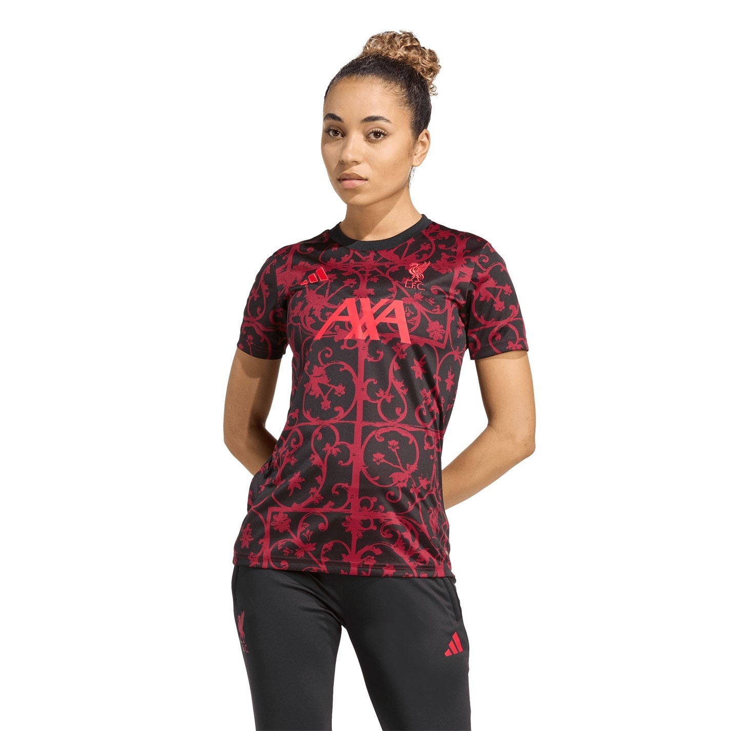 adidas Liverpool Pre Match Shirt 2025 2026 Womens - 3