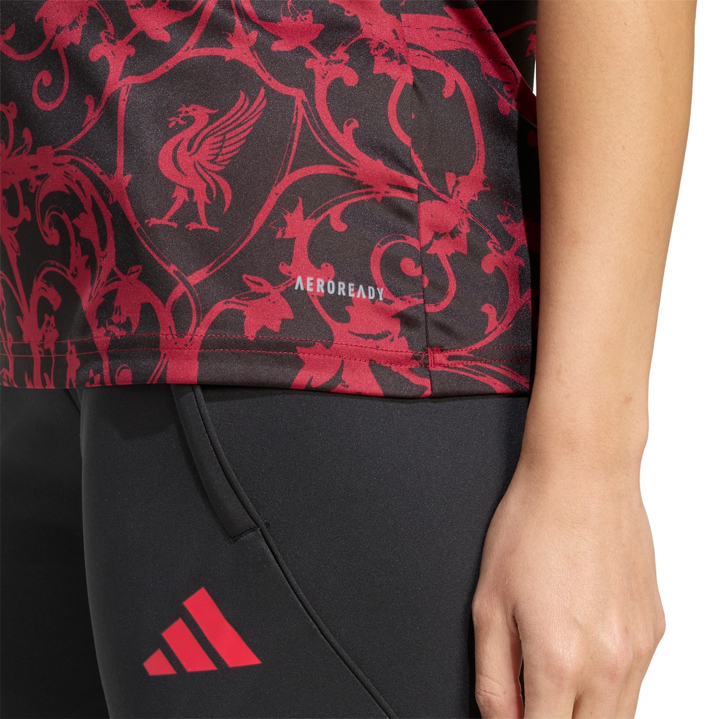 adidas Liverpool Pre Match Shirt 2025 2026 Womens - 6