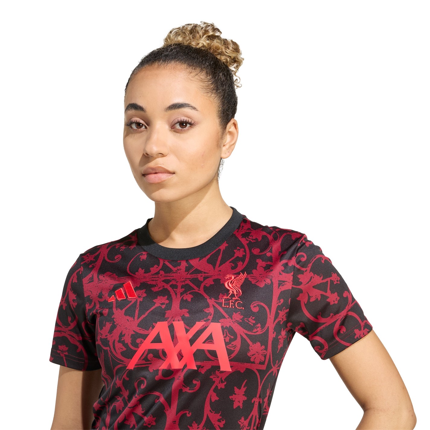 adidas Liverpool Pre Match Shirt 2025 2026 Womens - 8