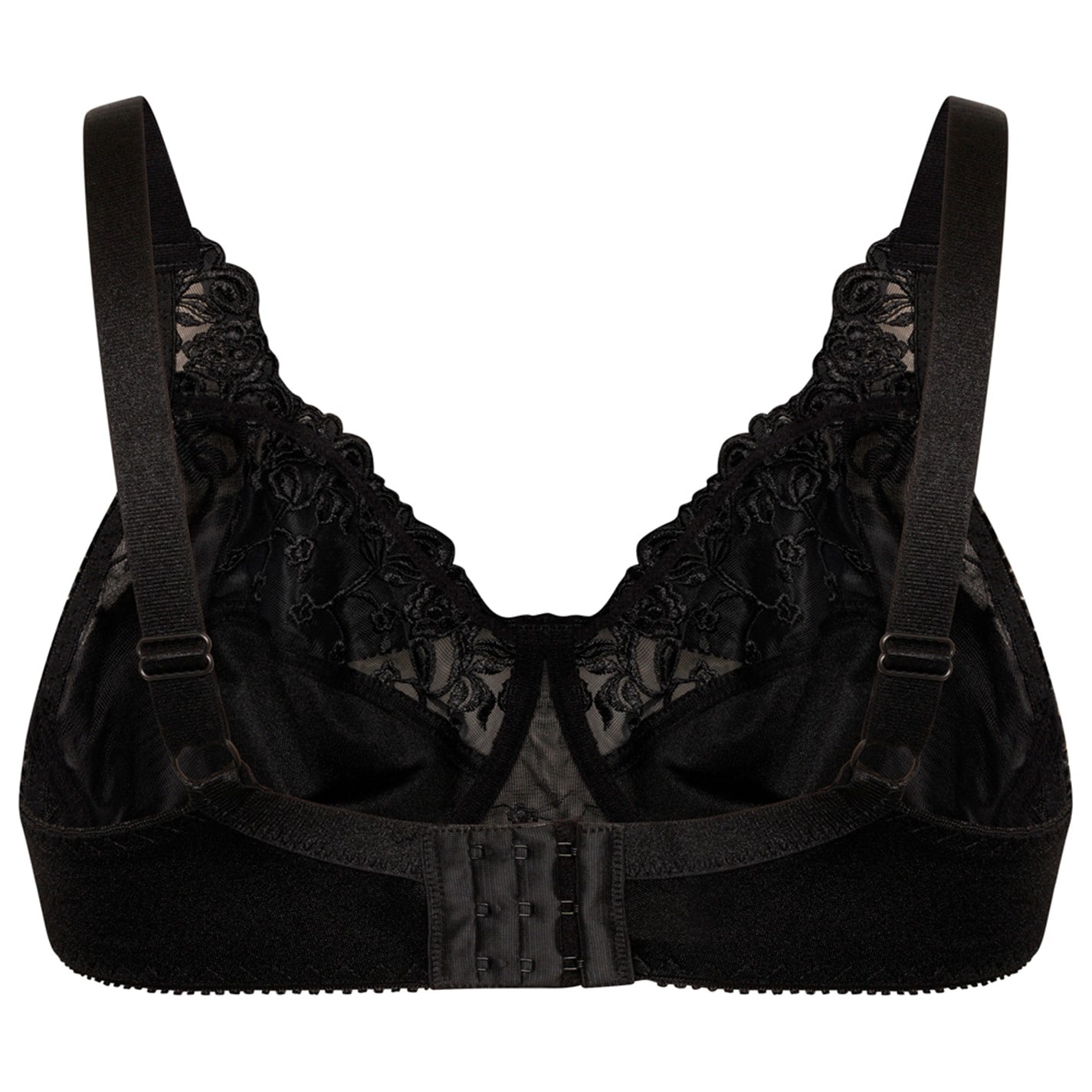 Studio Lace Satin Underwired Bra - 2