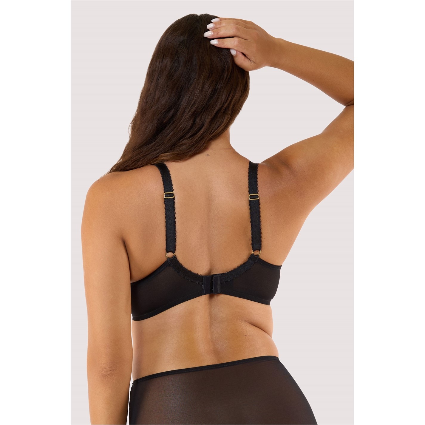 Playful Promises Idol Black Padded Plunge Bra - 3