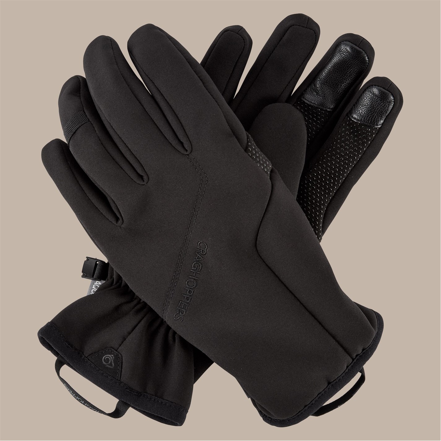 Rukavice Craghoppers Black 959420