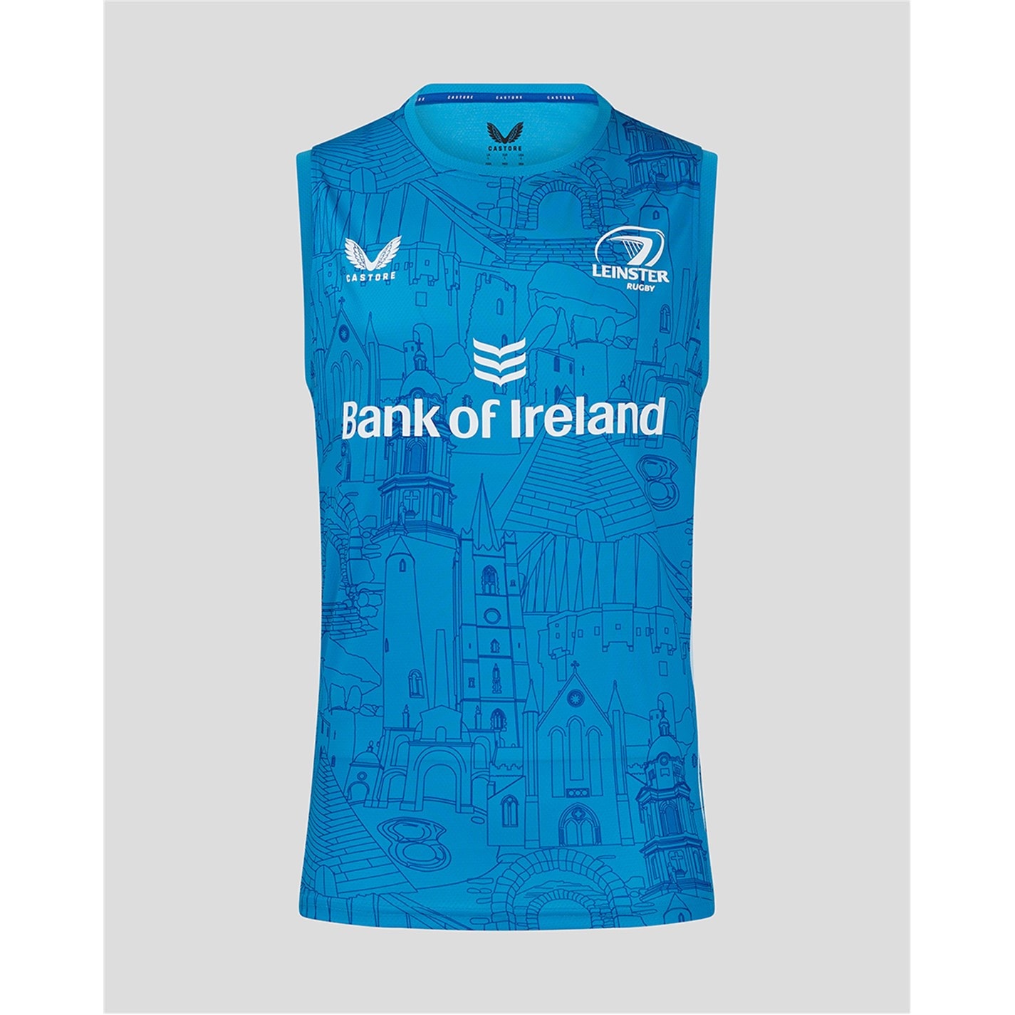 Tričko Castore Mid Blue Cer 7547895