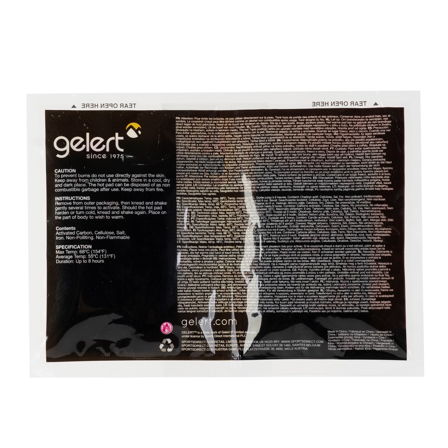 Gelert Instant Hand Warmers - 5