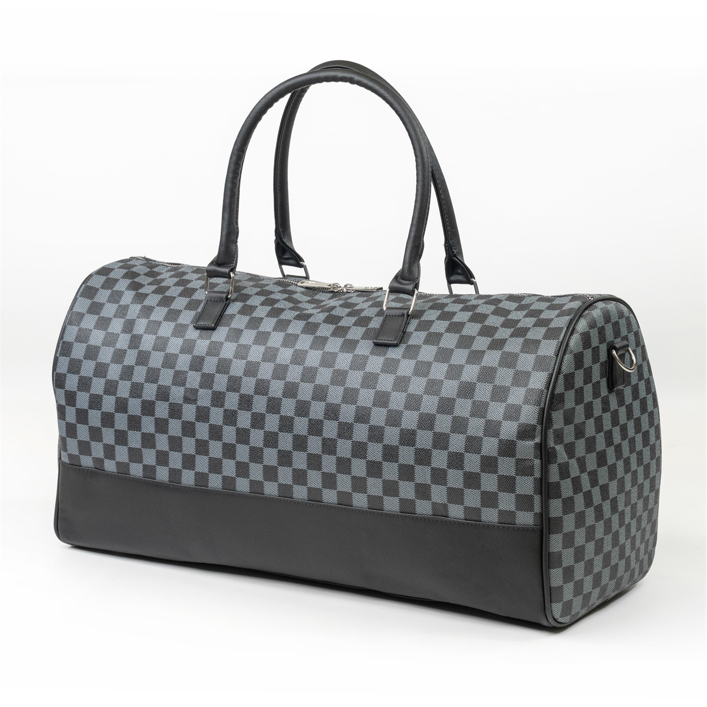 Pierre Cardin Premium Black And Grey Flight Bag Travel Holdall - 2