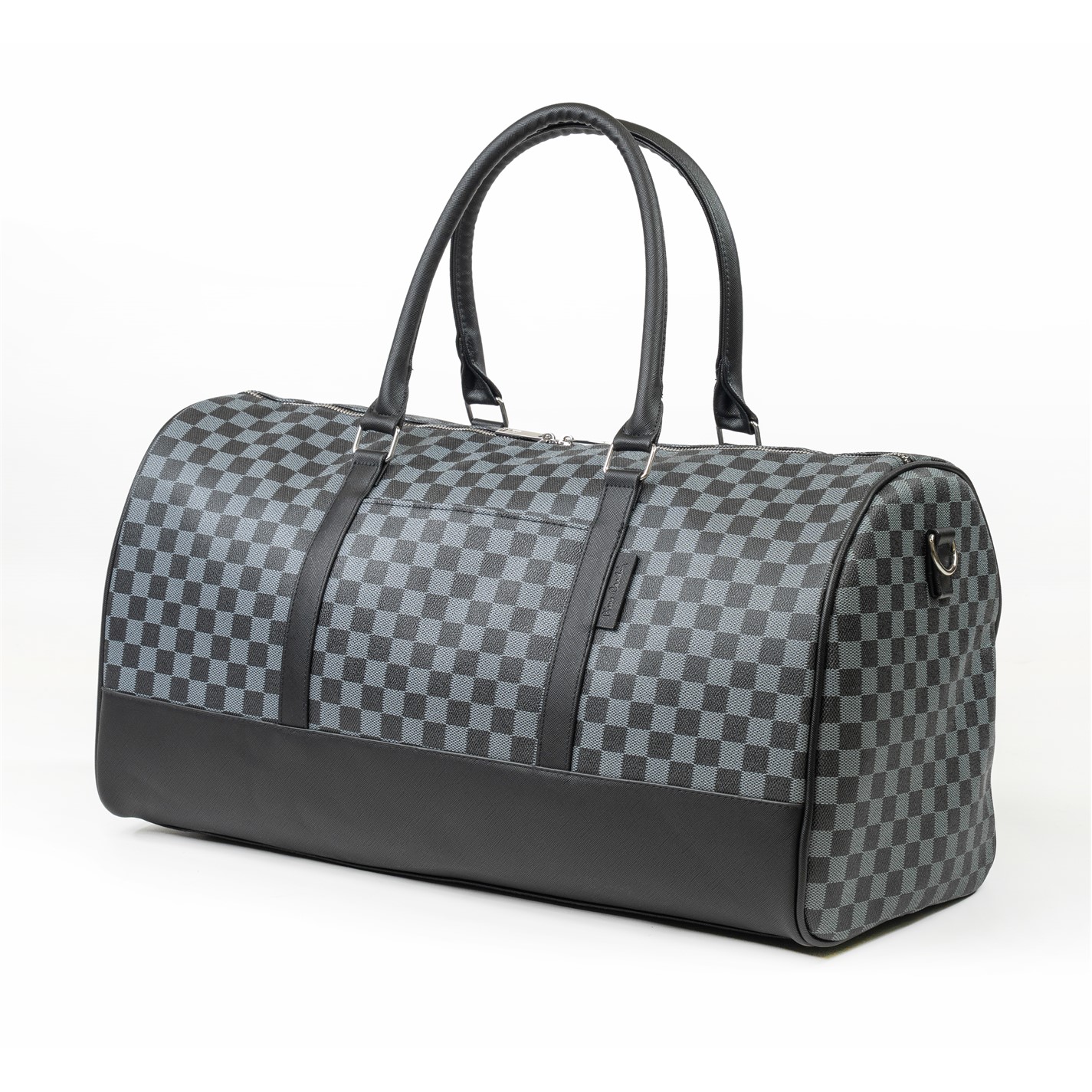 Pierre Cardin Premium Black And Grey Flight Bag Travel Holdall - 11