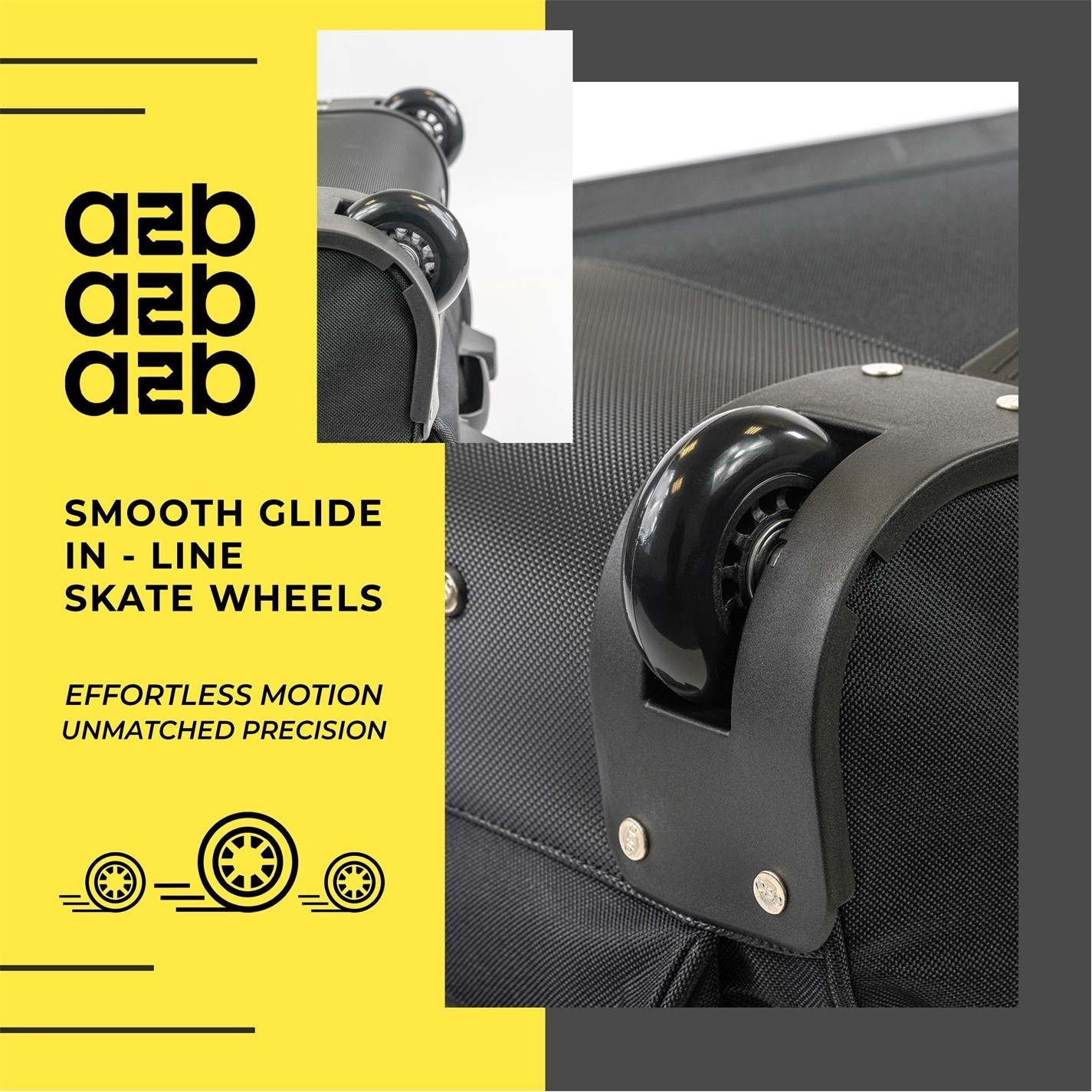 A2B Quest 95.3L Wheeled Holdall Roller Duffel Bag - 4