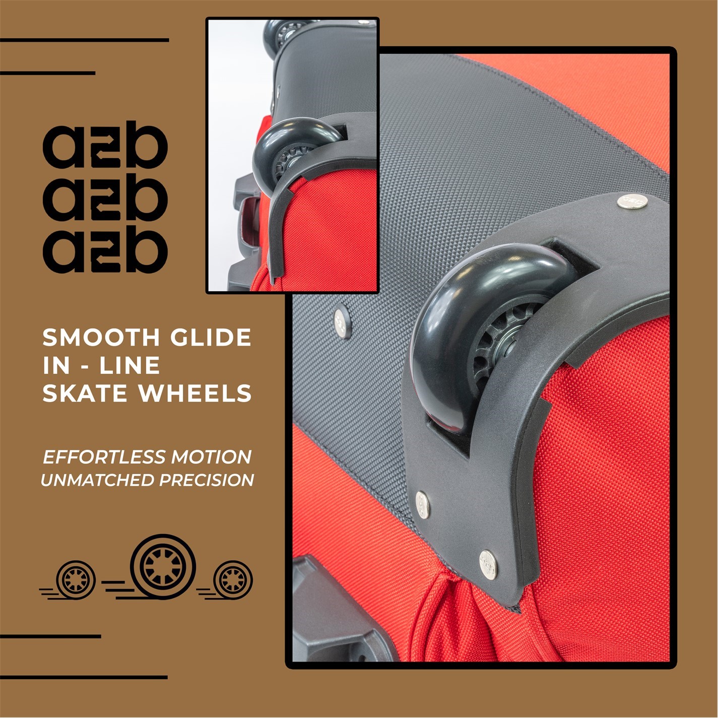 A2B Quest 95.3L Wheeled Holdall Roller Duffel Bag - 4