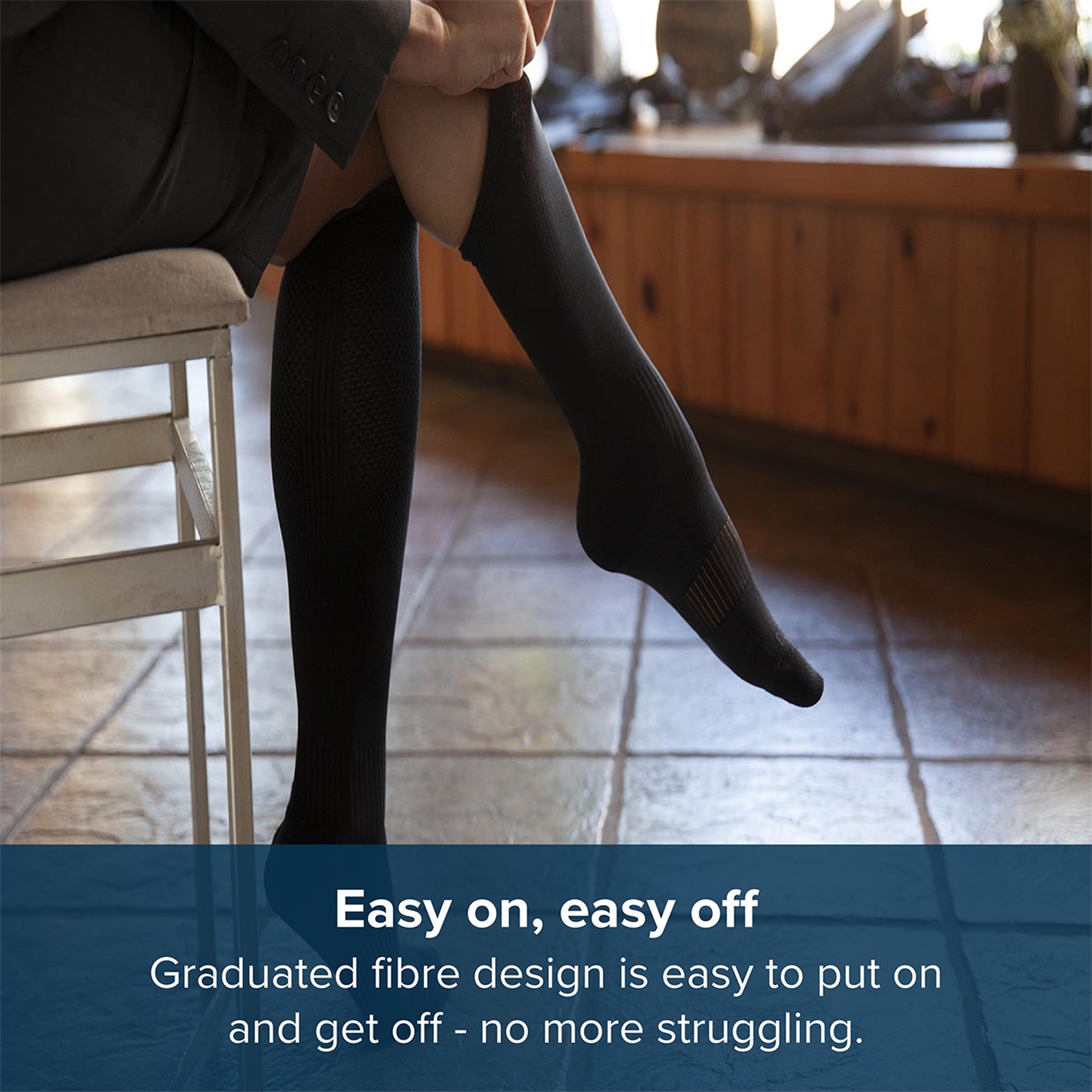 Unbranded Copper Fit Energy Compression Socks (L/XL) - 4