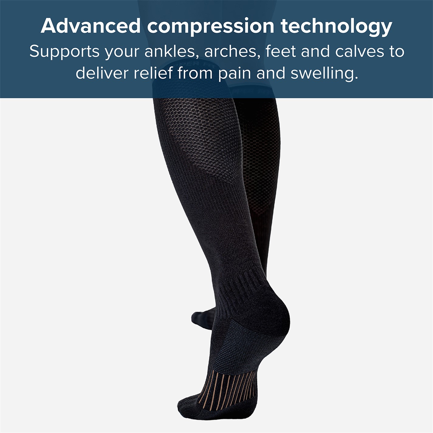 Unbranded Copper Fit Energy Compression Socks (L/XL) - 9