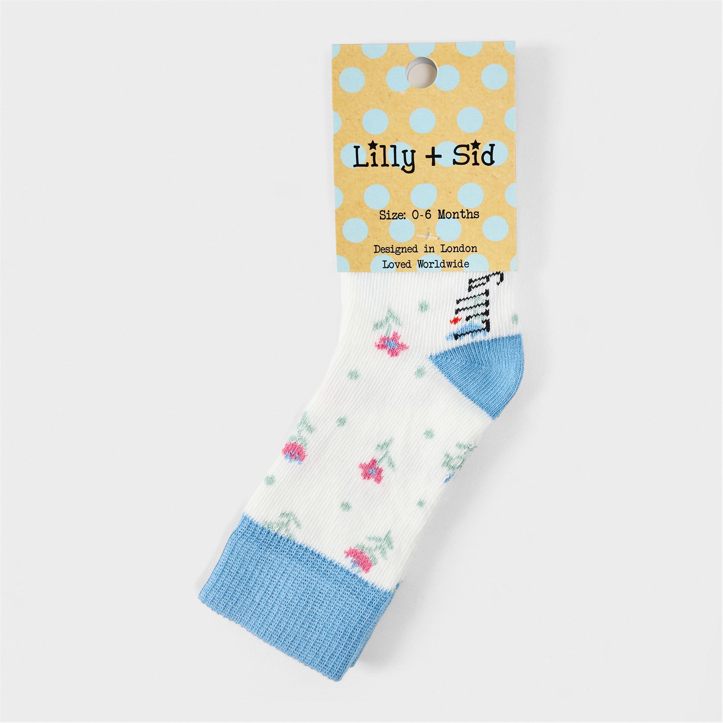 Lilly and Sid Floral Kn H Sck Bb99 - 2