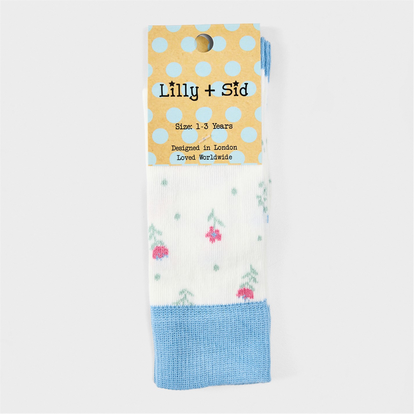 Lilly and Sid Floral Kn H Sck In99 - 2