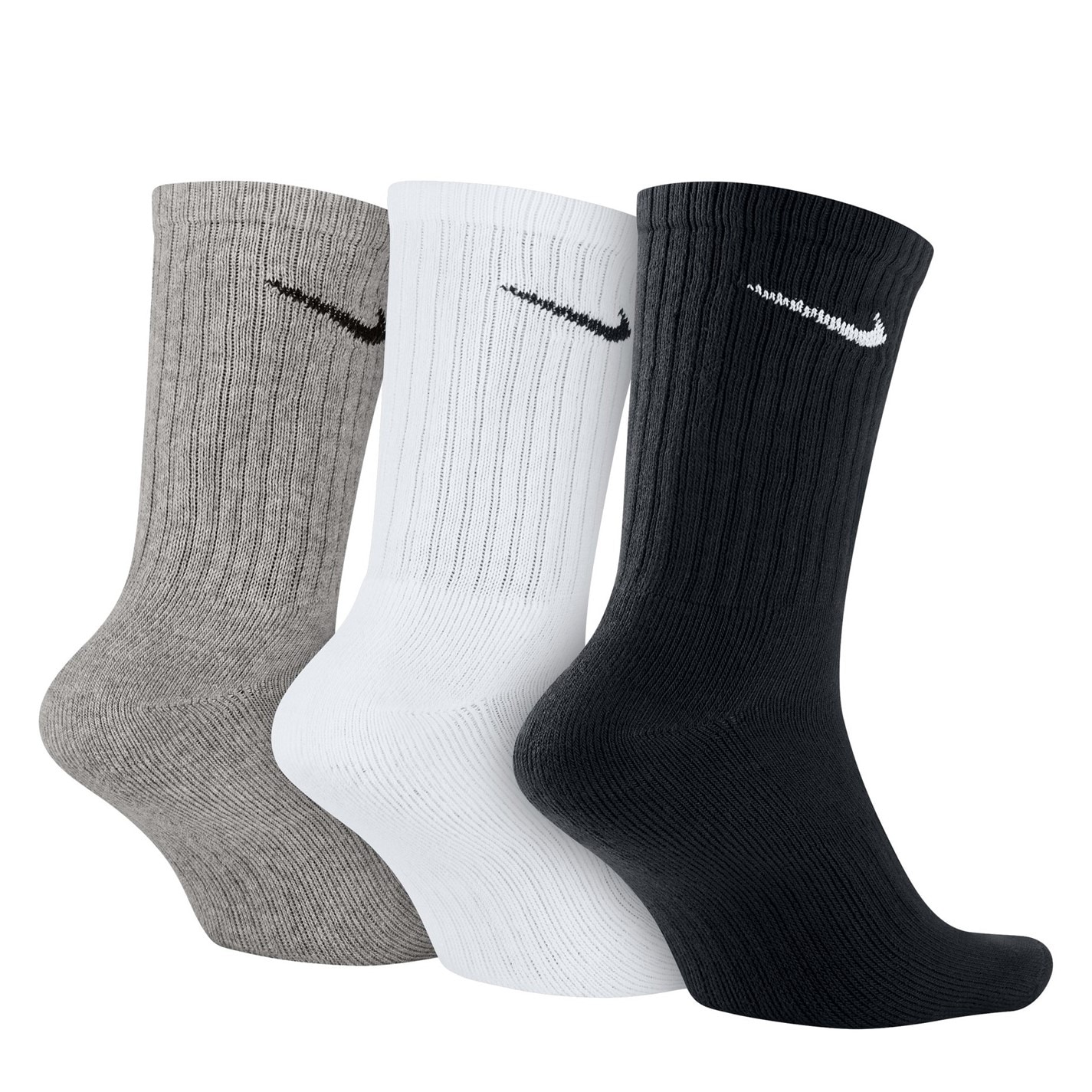 Nike Everyday 3 Pack Cotton Cushioned Crew Socks - 2