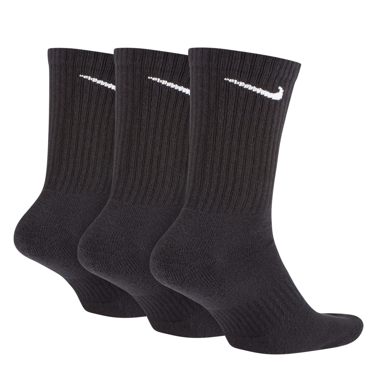 Nike Everyday 3 Pack Cotton Cushioned Crew Socks Mens - 2