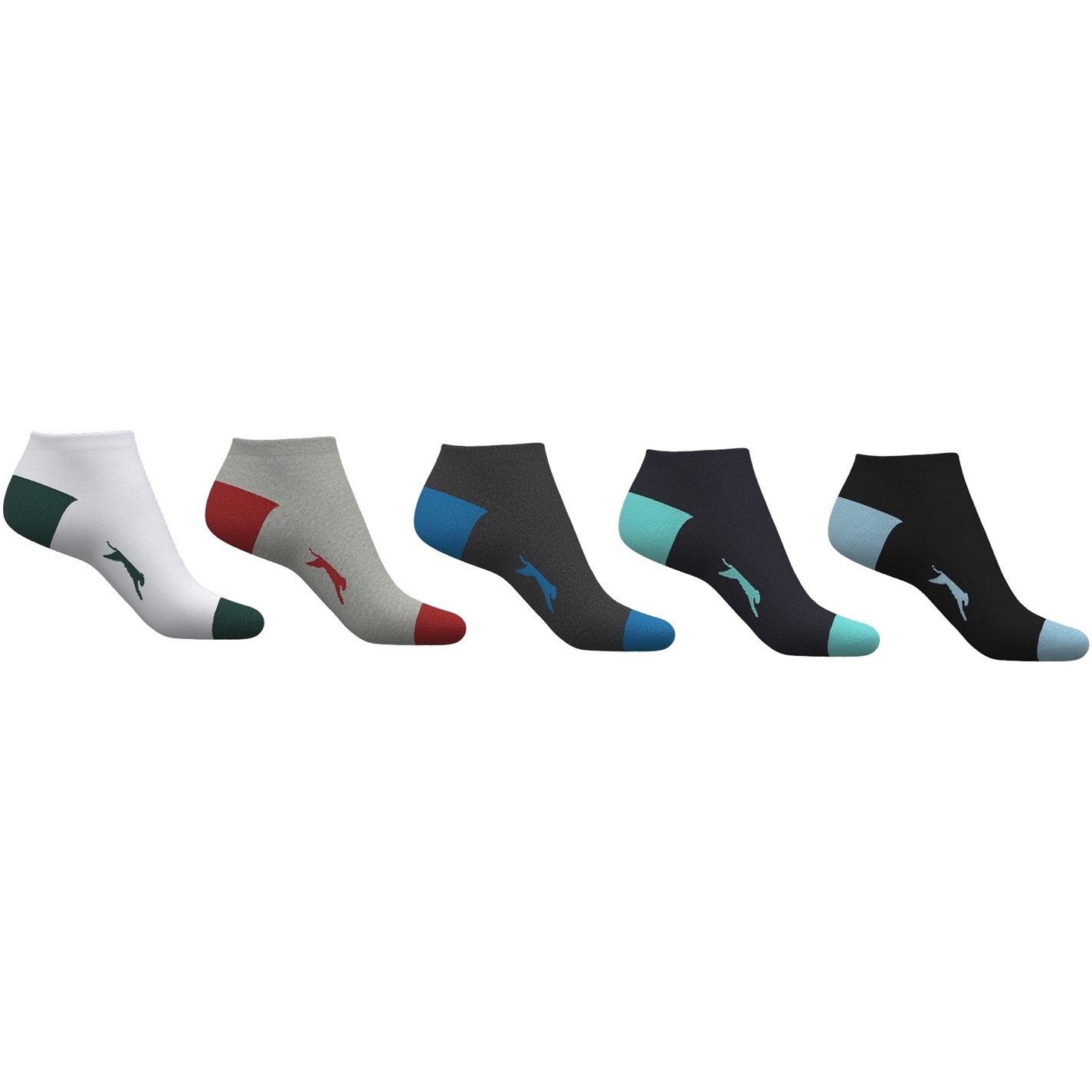 Slazenger 5 Pack Trainer Socks Junior - 2