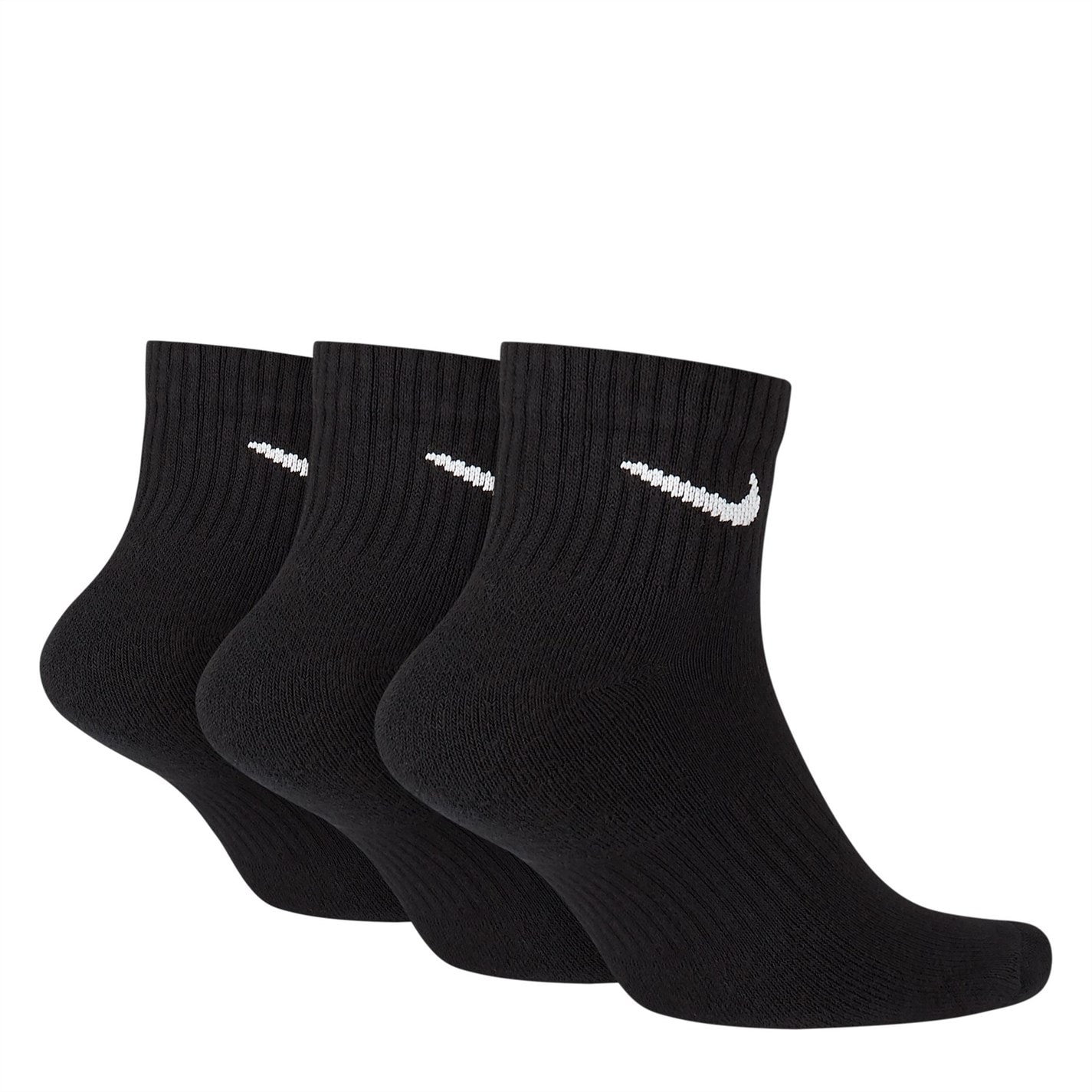 Nike Three Pack Quarter Socks Mens - 2