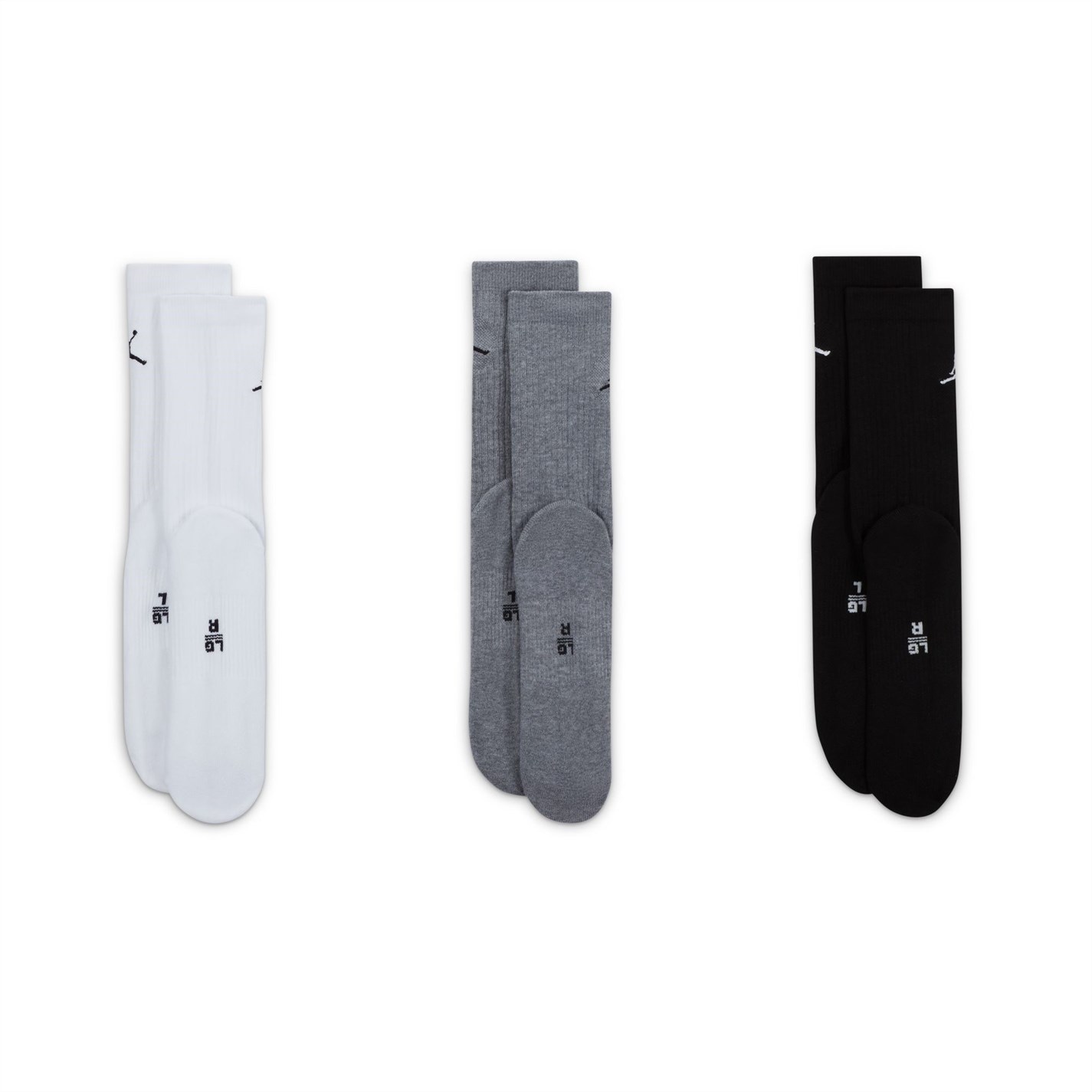 Air Jordan Everyday Crew Socks (3 pairs) - 4