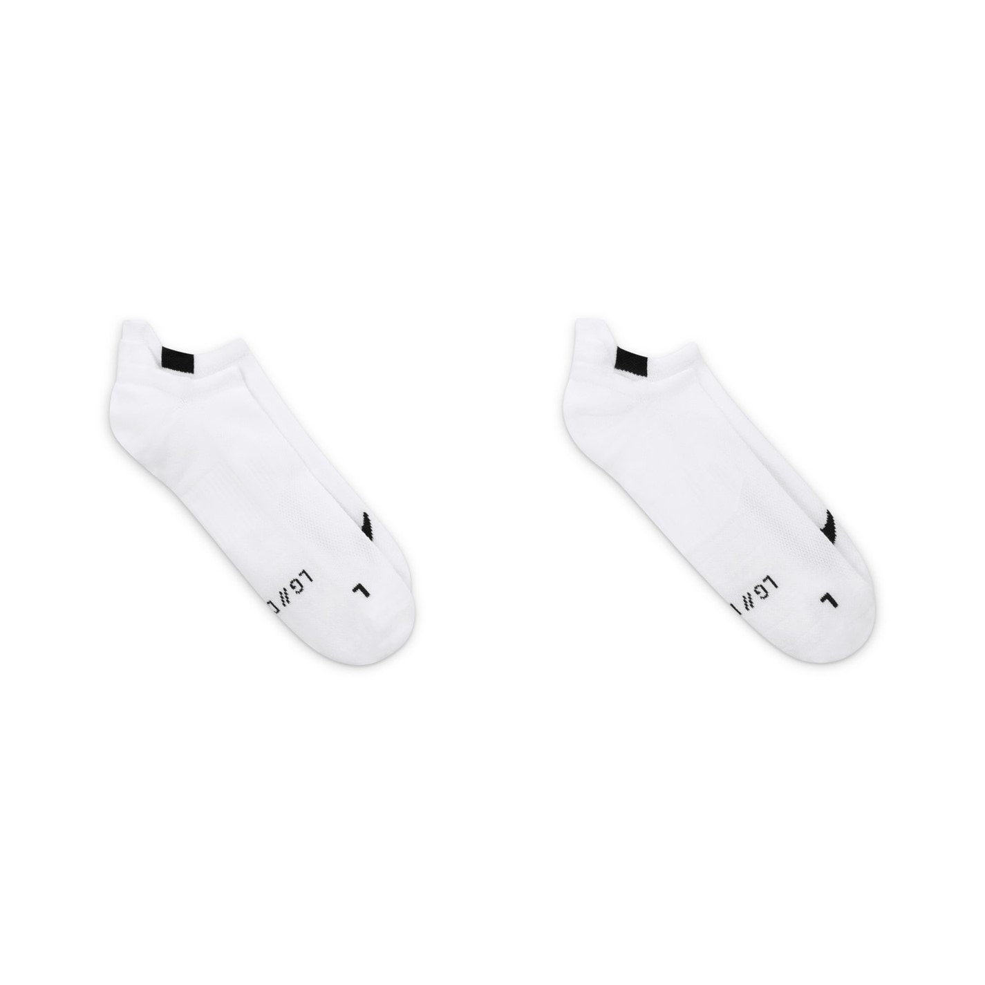 Nike Multiplier Running No-Show Socks (2 Pairs) - 5