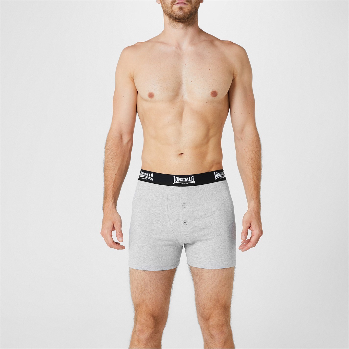 Lonsdale 2 Pack Boxers Mens - 2