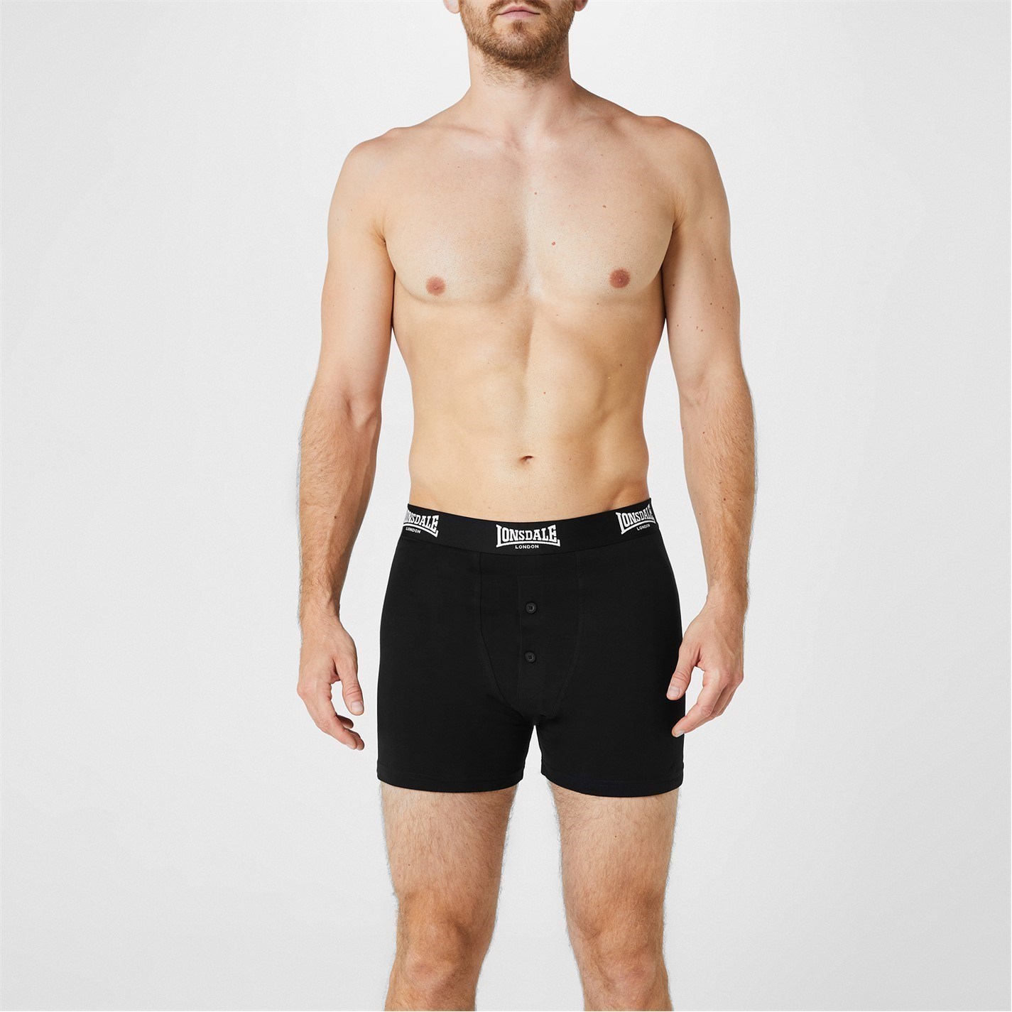 Lonsdale 2 Pack Boxers Mens - 2