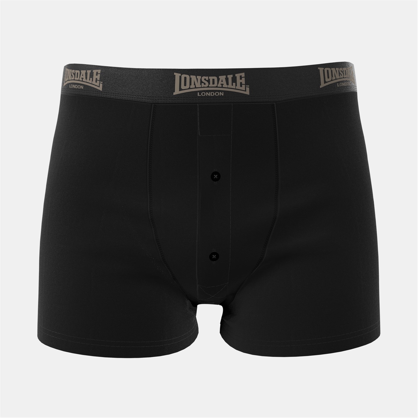 Lonsdale 2 Pack Boxer Shorts Mens - 3
