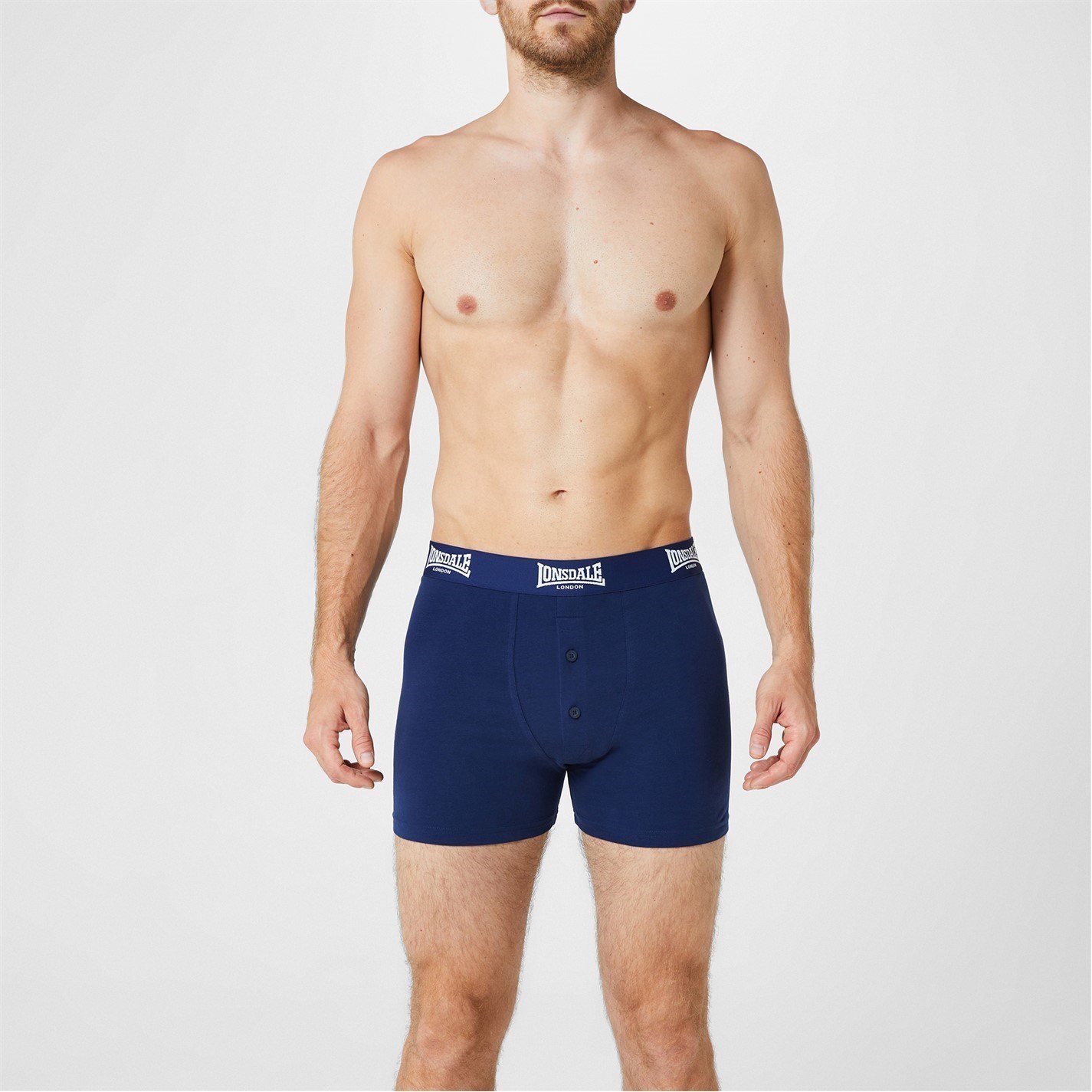 Lonsdale 2 Pack Boxers Mens - 2