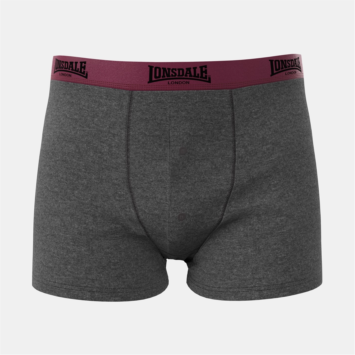 Lonsdale 2 Pack Boxer Shorts Mens - 2